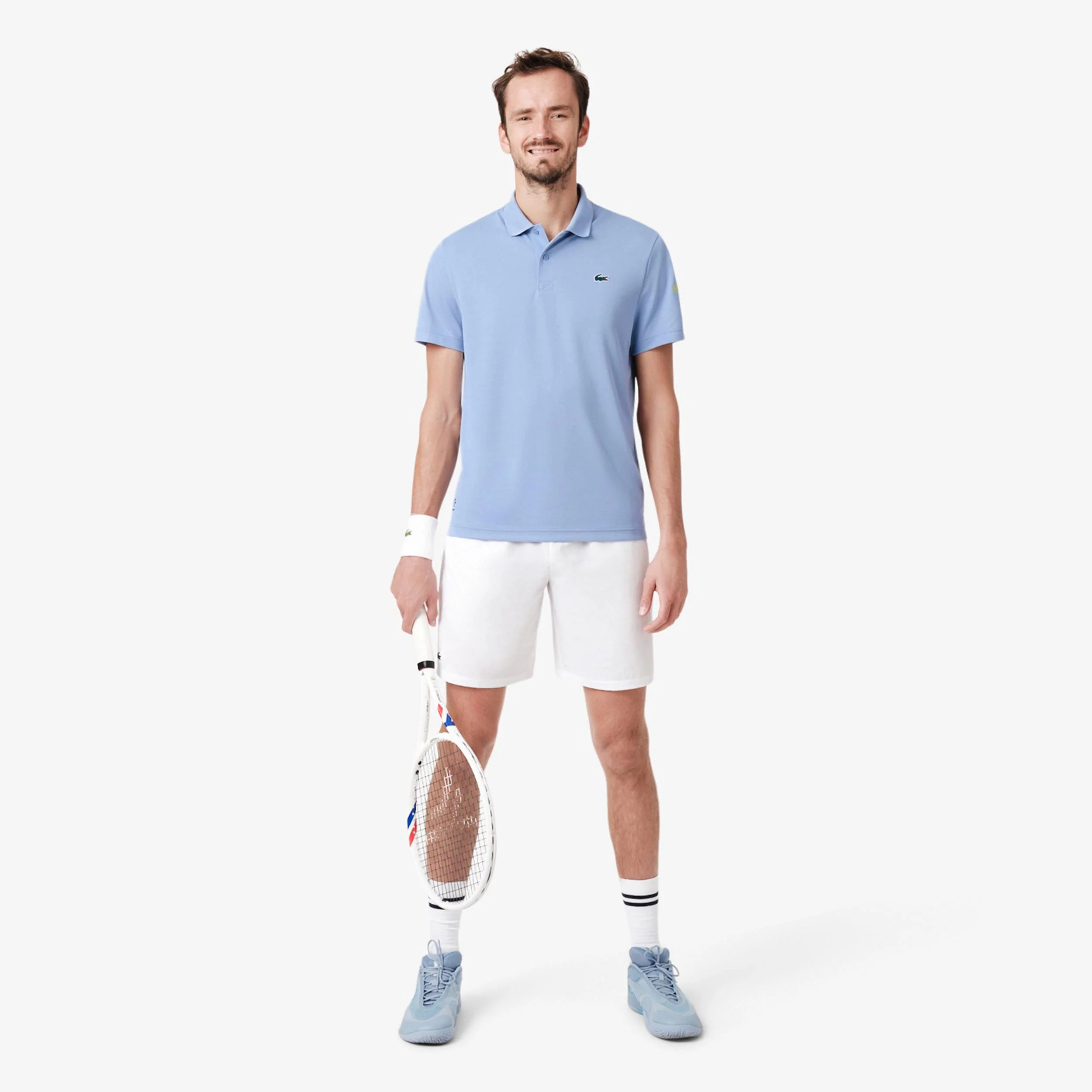 Polo Hommes - bleu clair - Image 2