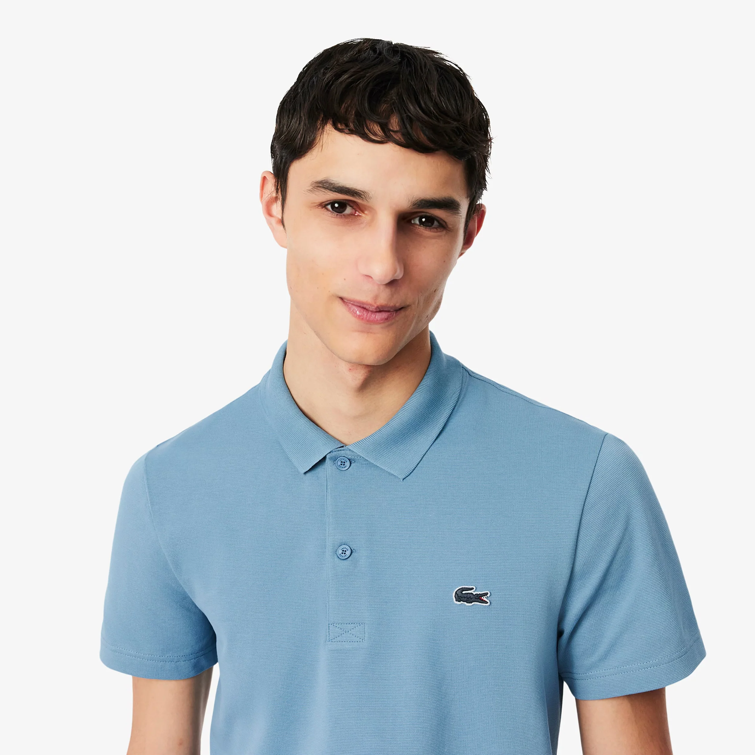 Polo Hommes - bleu foncé - Image 4