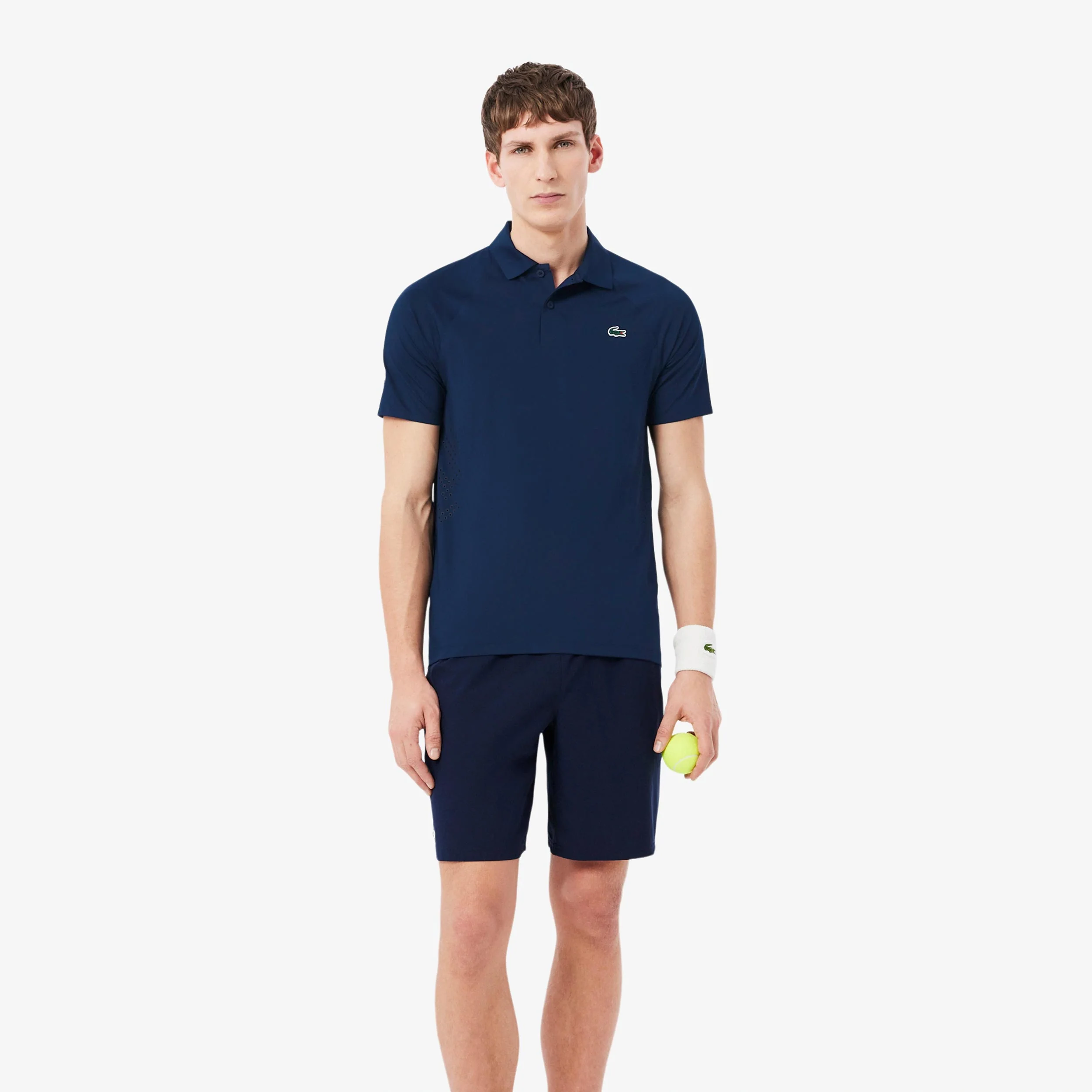 Polo Hommes - bleu foncé - Image 4