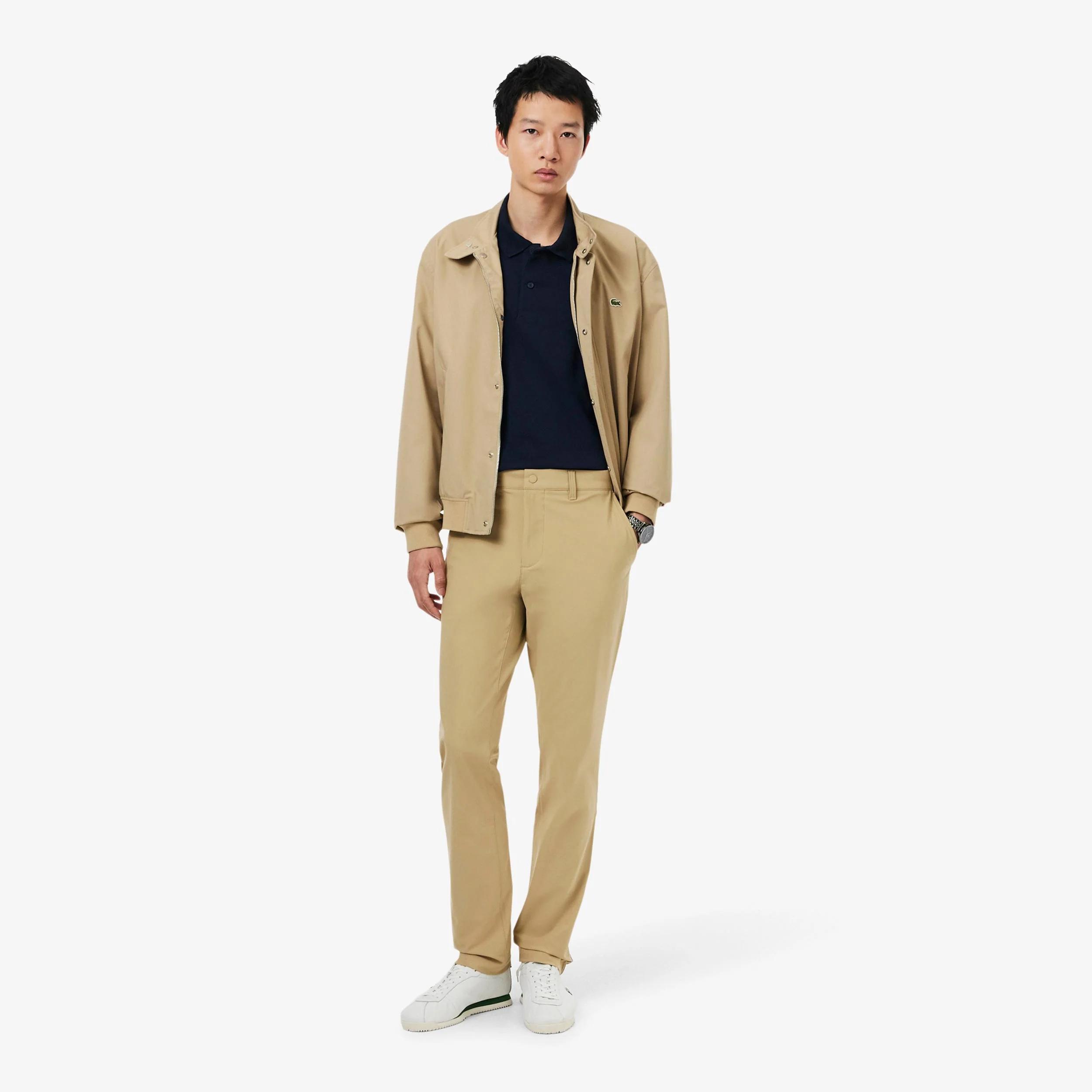 Polo Hommes - bleu foncé - Image 4