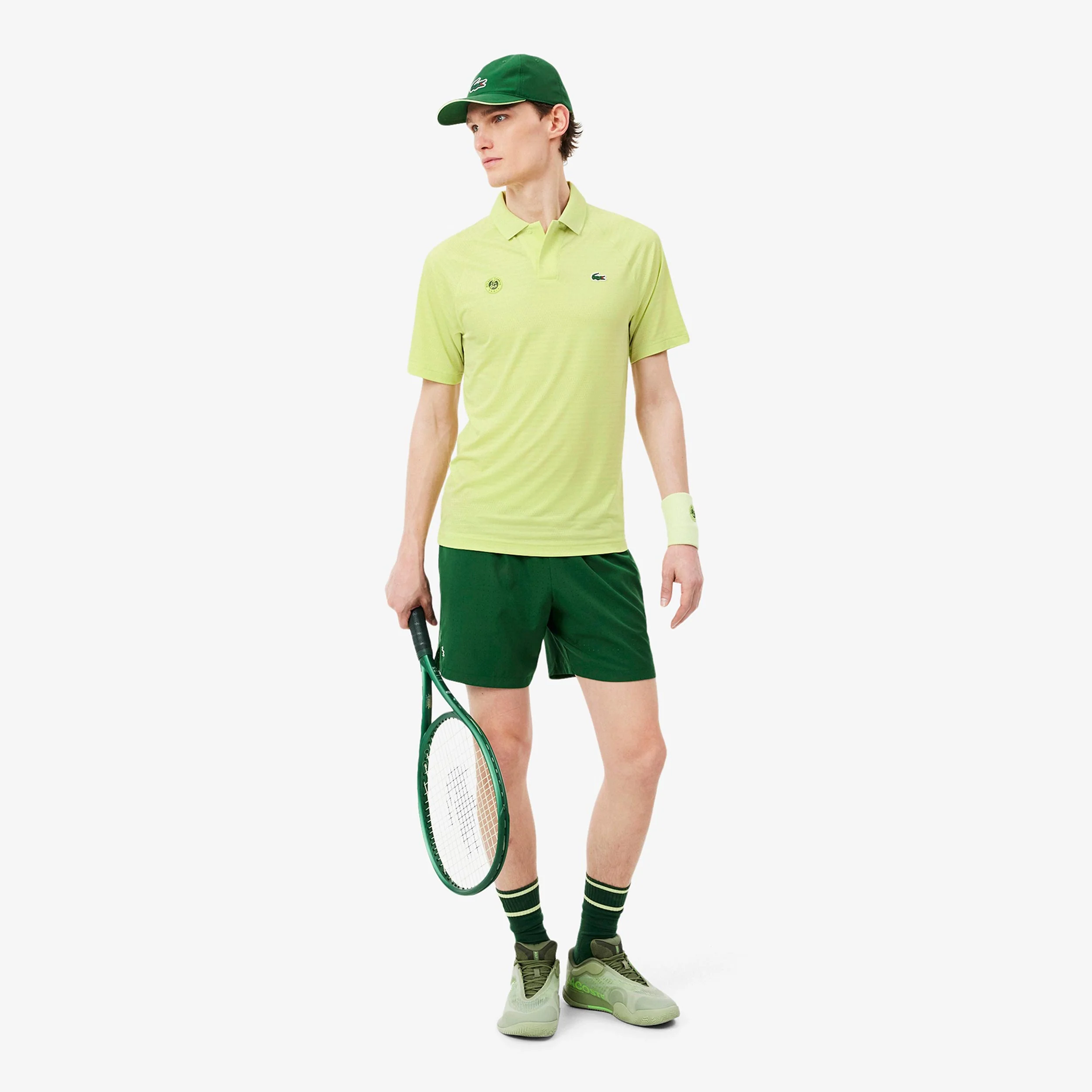 Polo Hommes - jaune lemon - Image 4