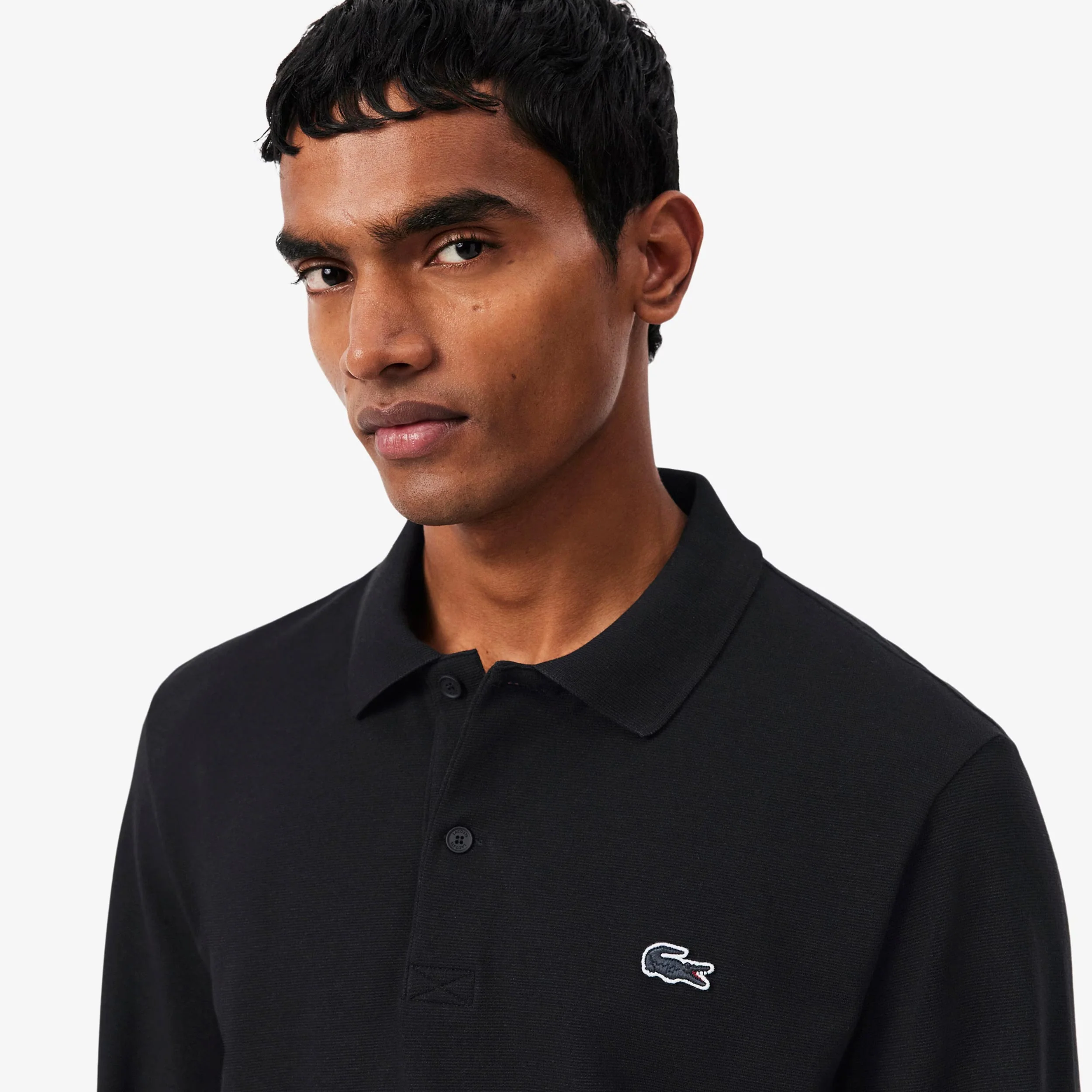 Polo Hommes - noir - Image 3