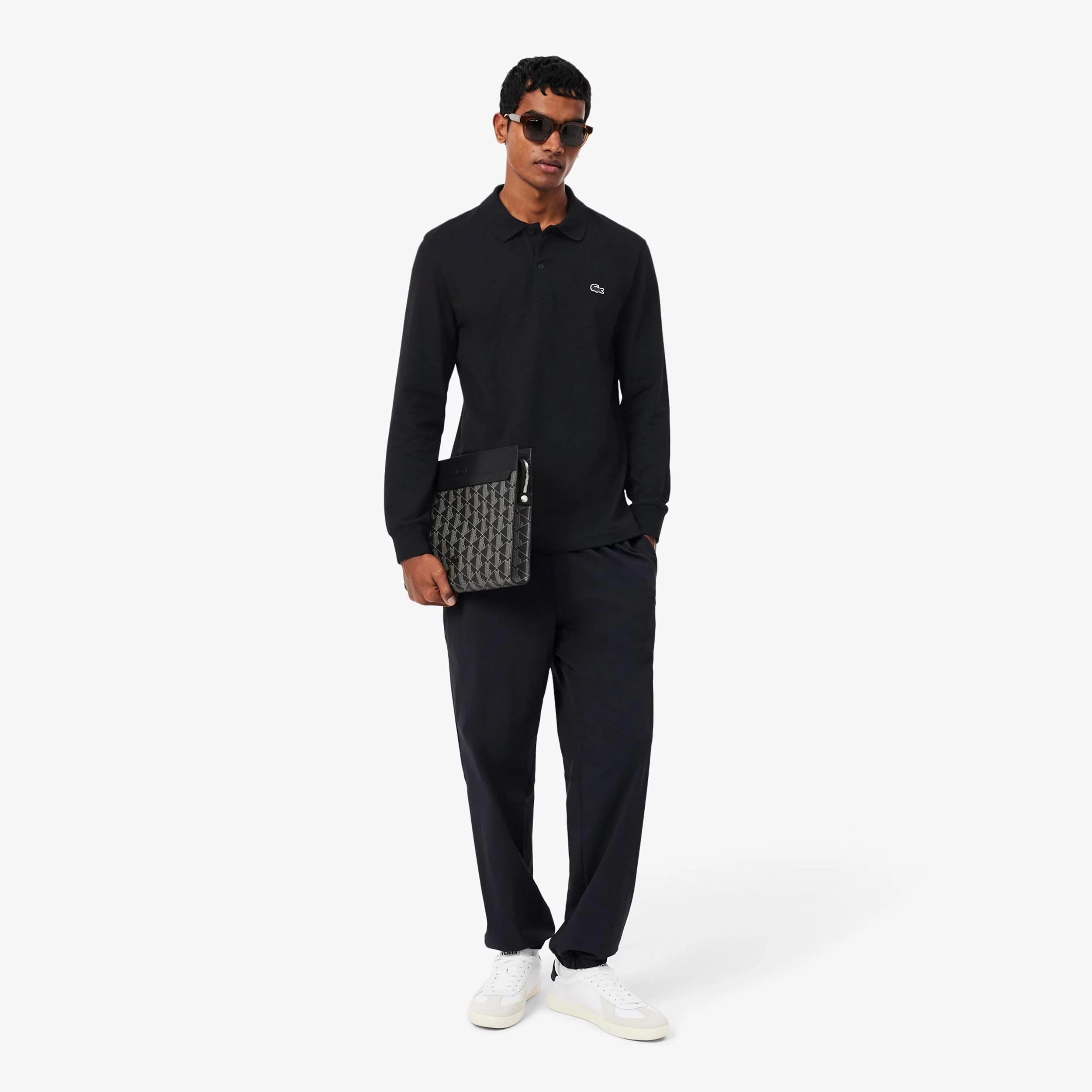 Polo Hommes - noir - Image 4