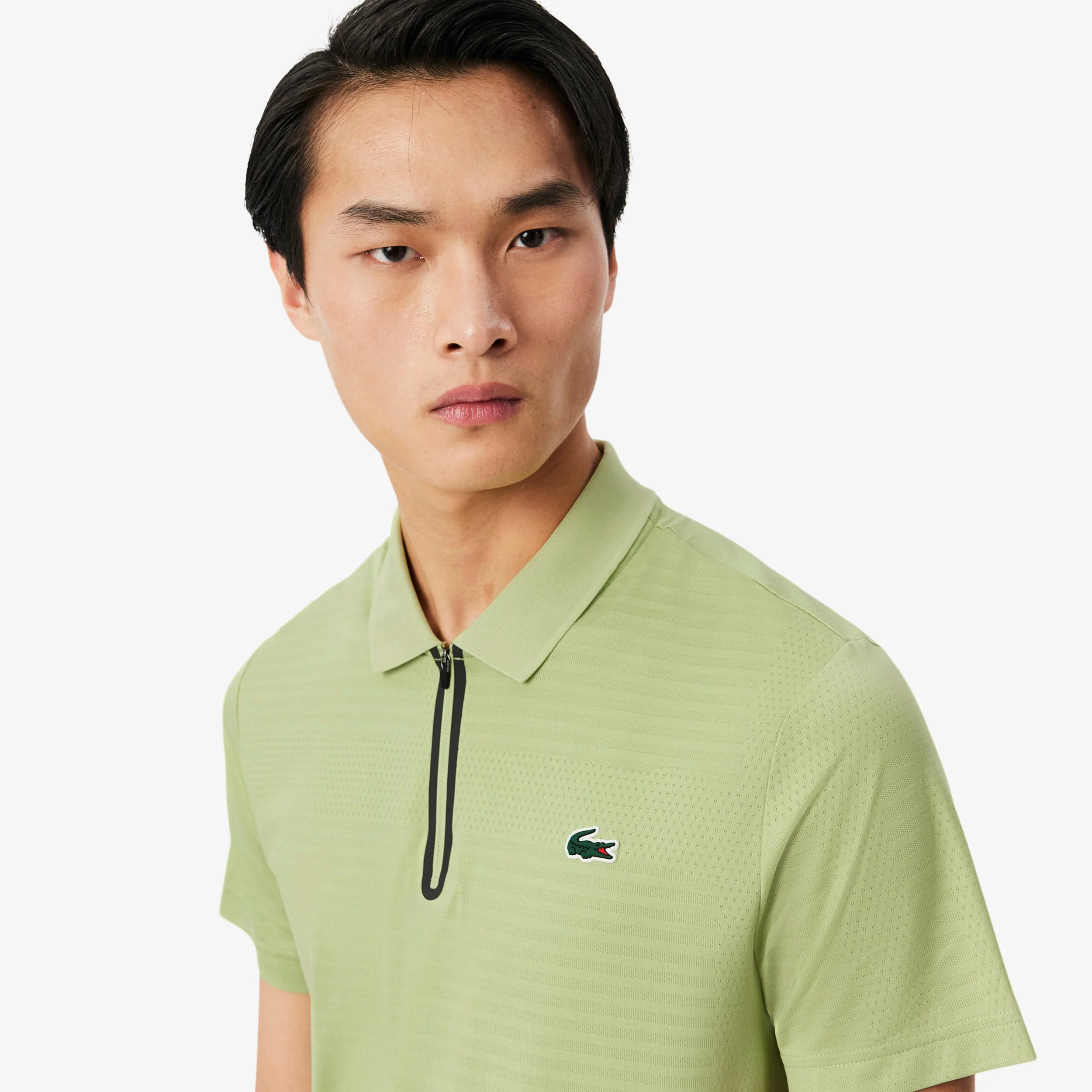 Polo Hommes - vert clair - Image 3