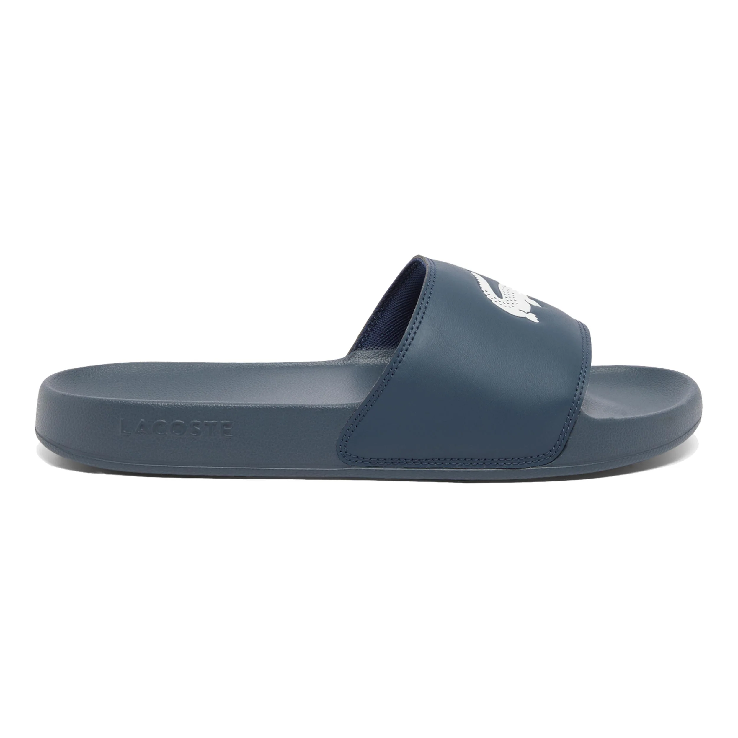 Serve Tongs Hommes - bleu foncé, blanc