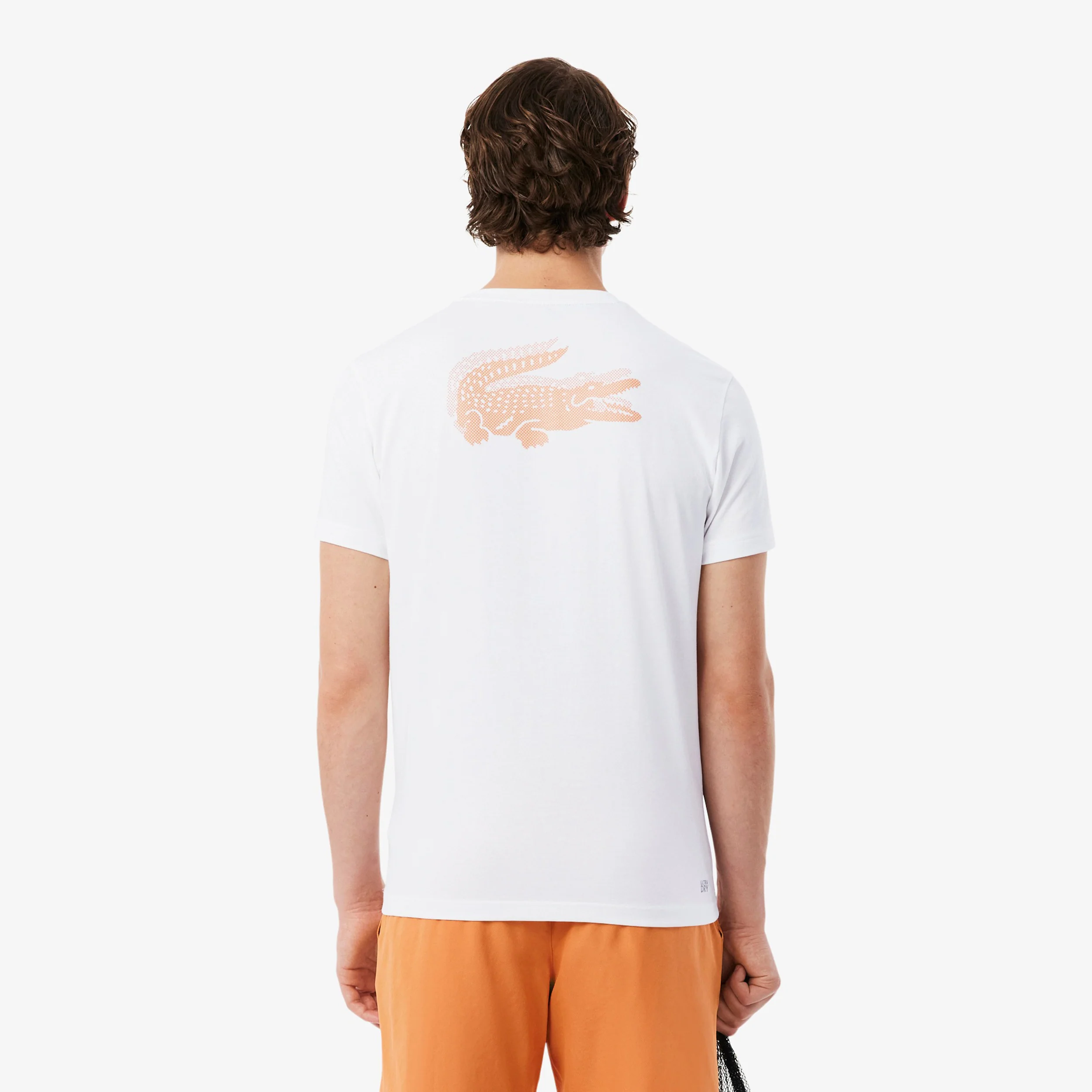 T-shirt Hommes - blanc, orange - Image 2