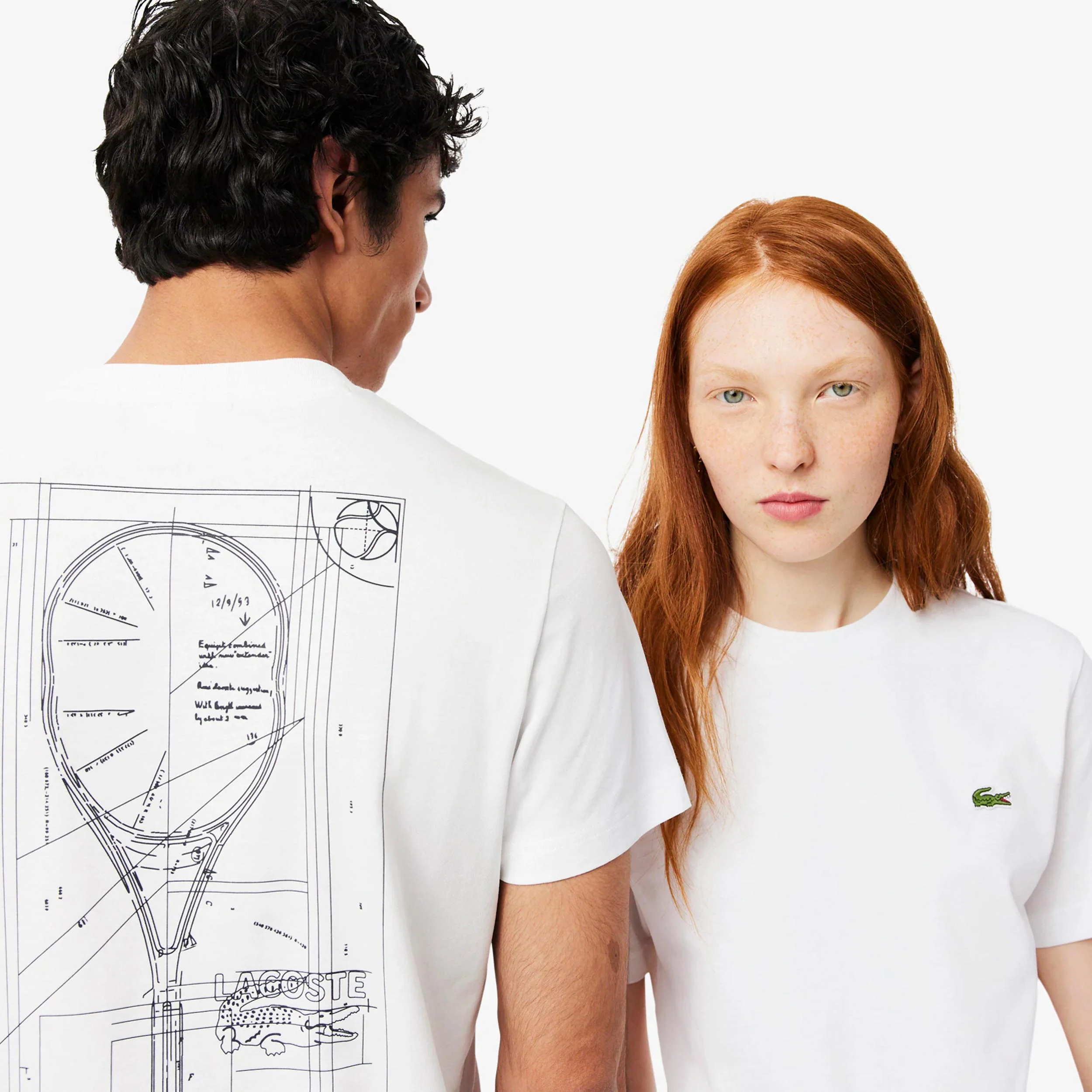 T-Shirt T-shirt Hommes-blanc - Image 3