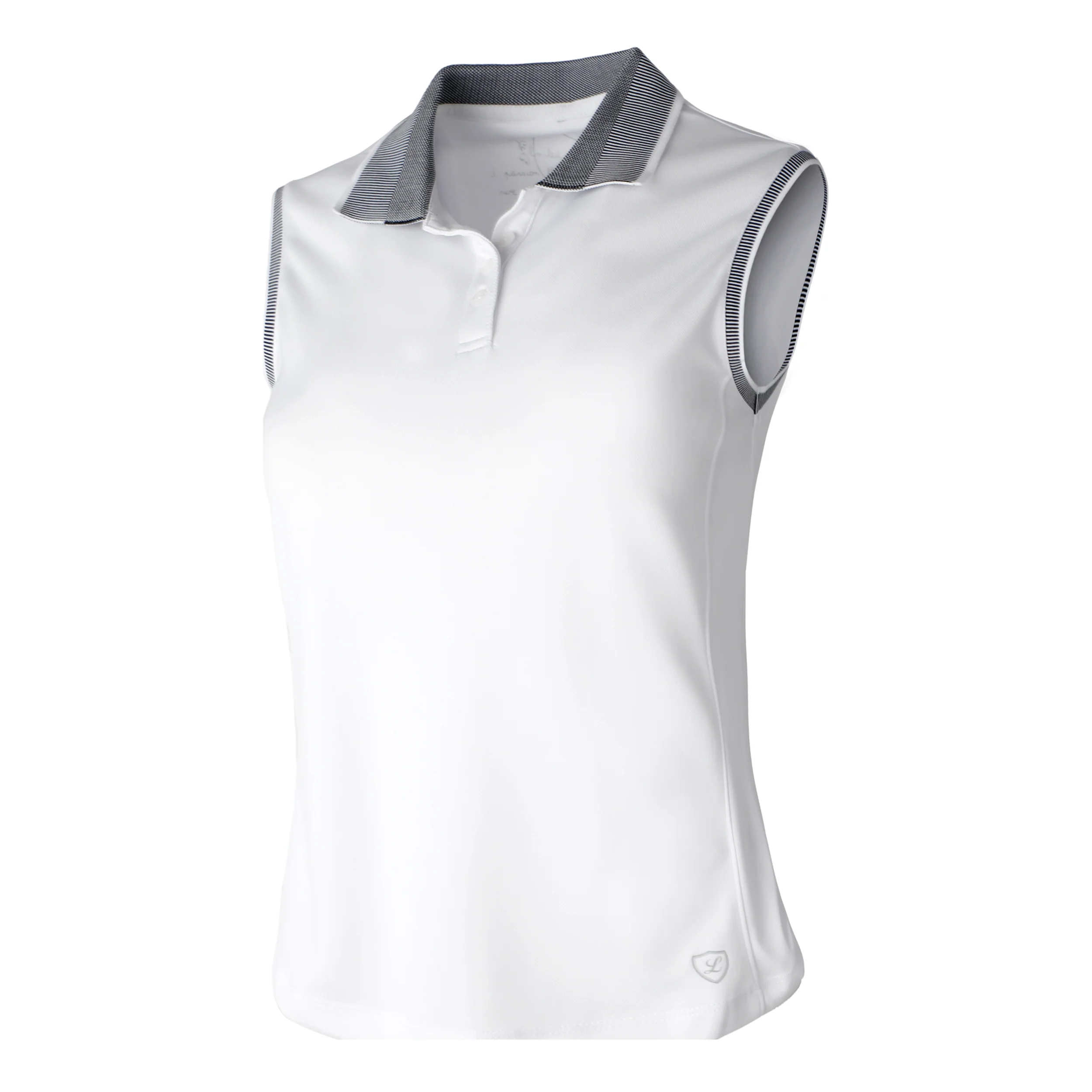 American Alva Polo Femmes - blanc, gris