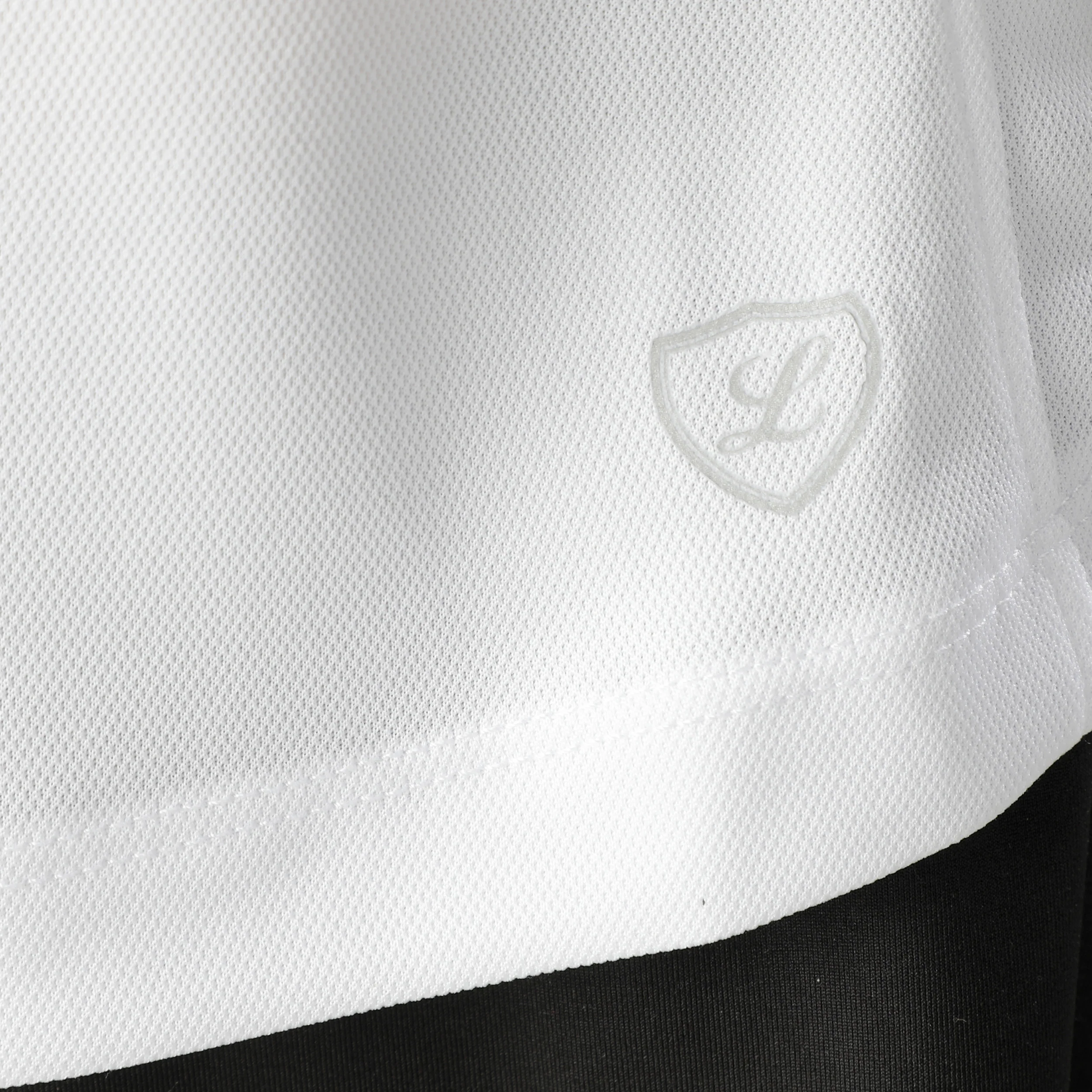 American Alva Polo Femmes - blanc, gris - Image 4
