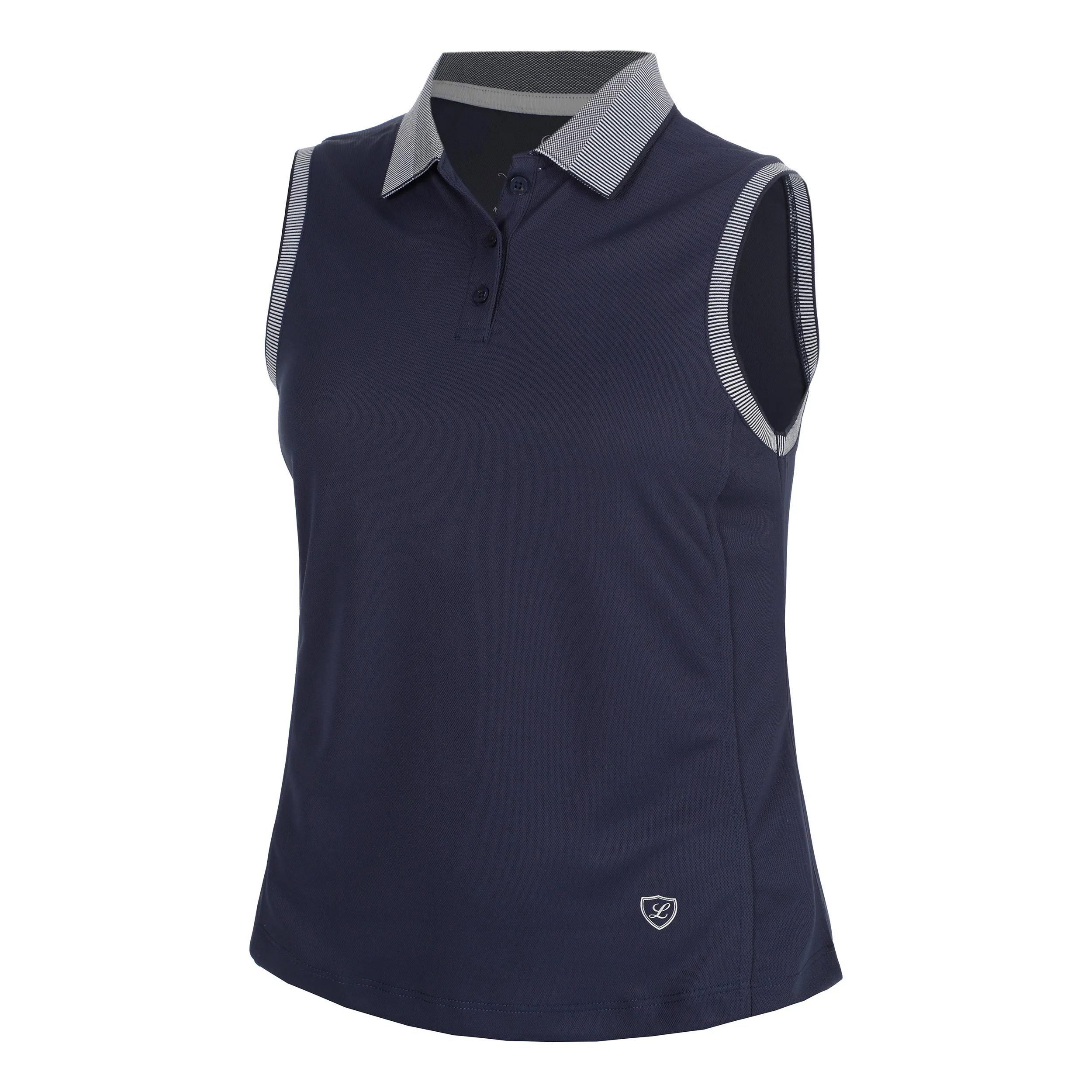 American Alva Polo Femmes - bleu foncé