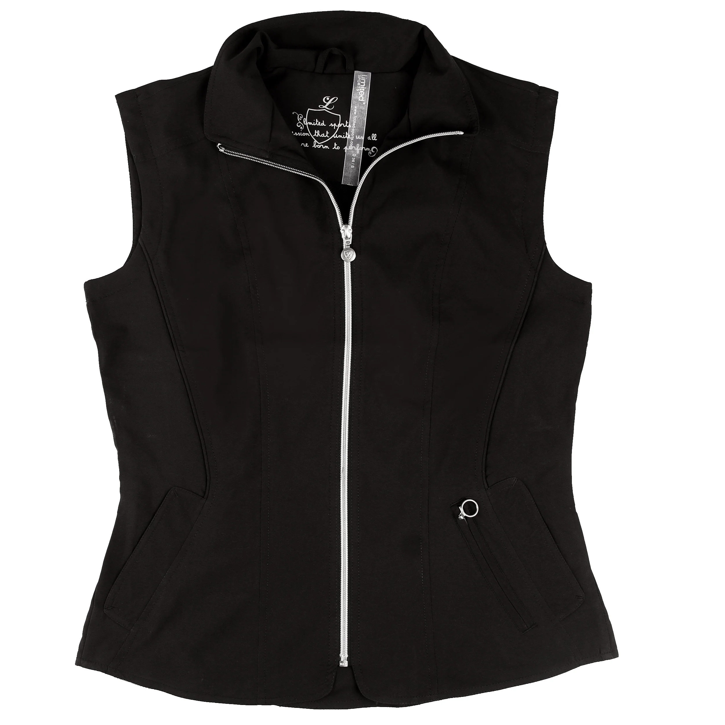 Classic Gilet Femmes - noir, blanc