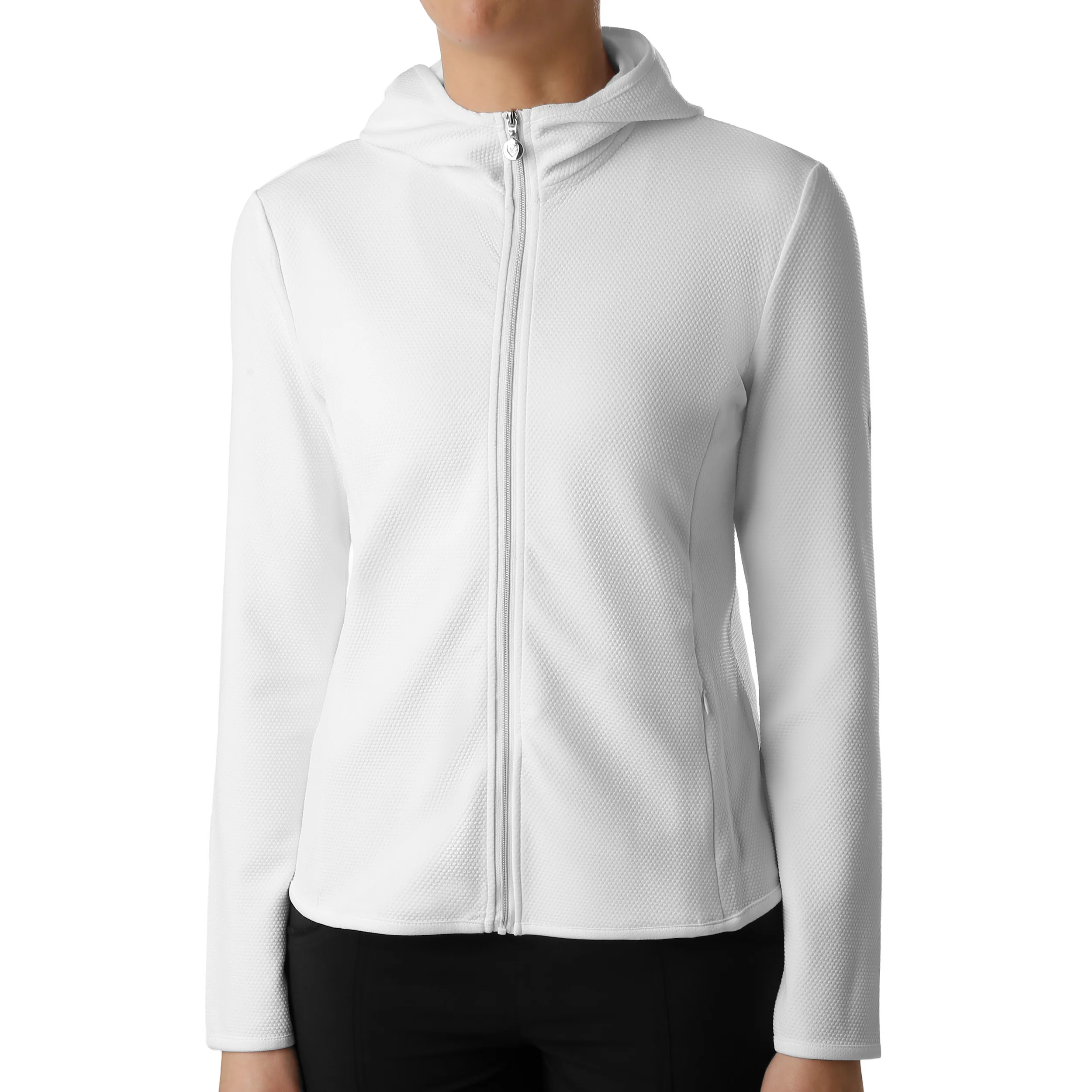 Jani Veste de survêtement Femmes - blanc, noir - Image 3
