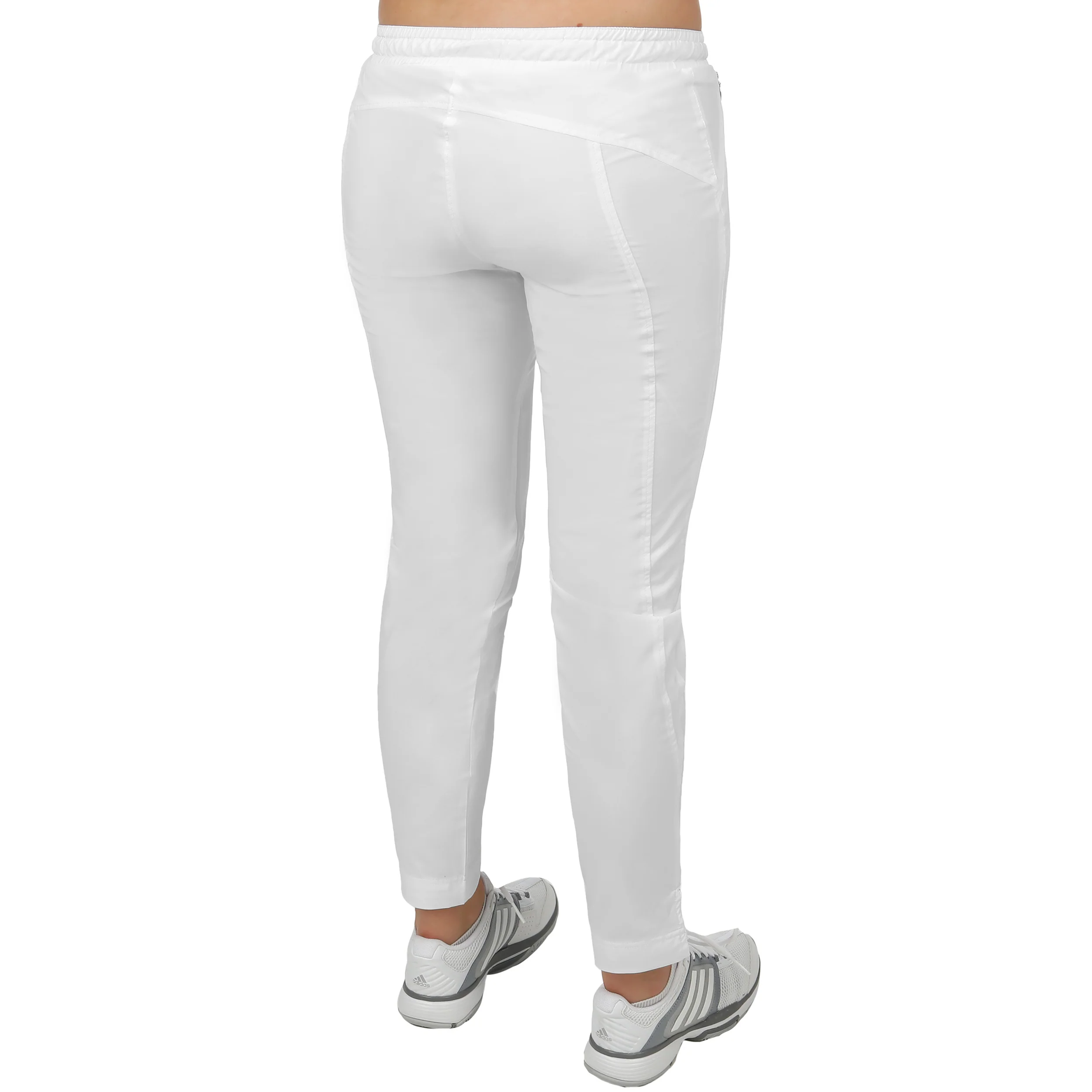 Lilly Pantalon survêtement Femmes - blanc, argent - Image 4