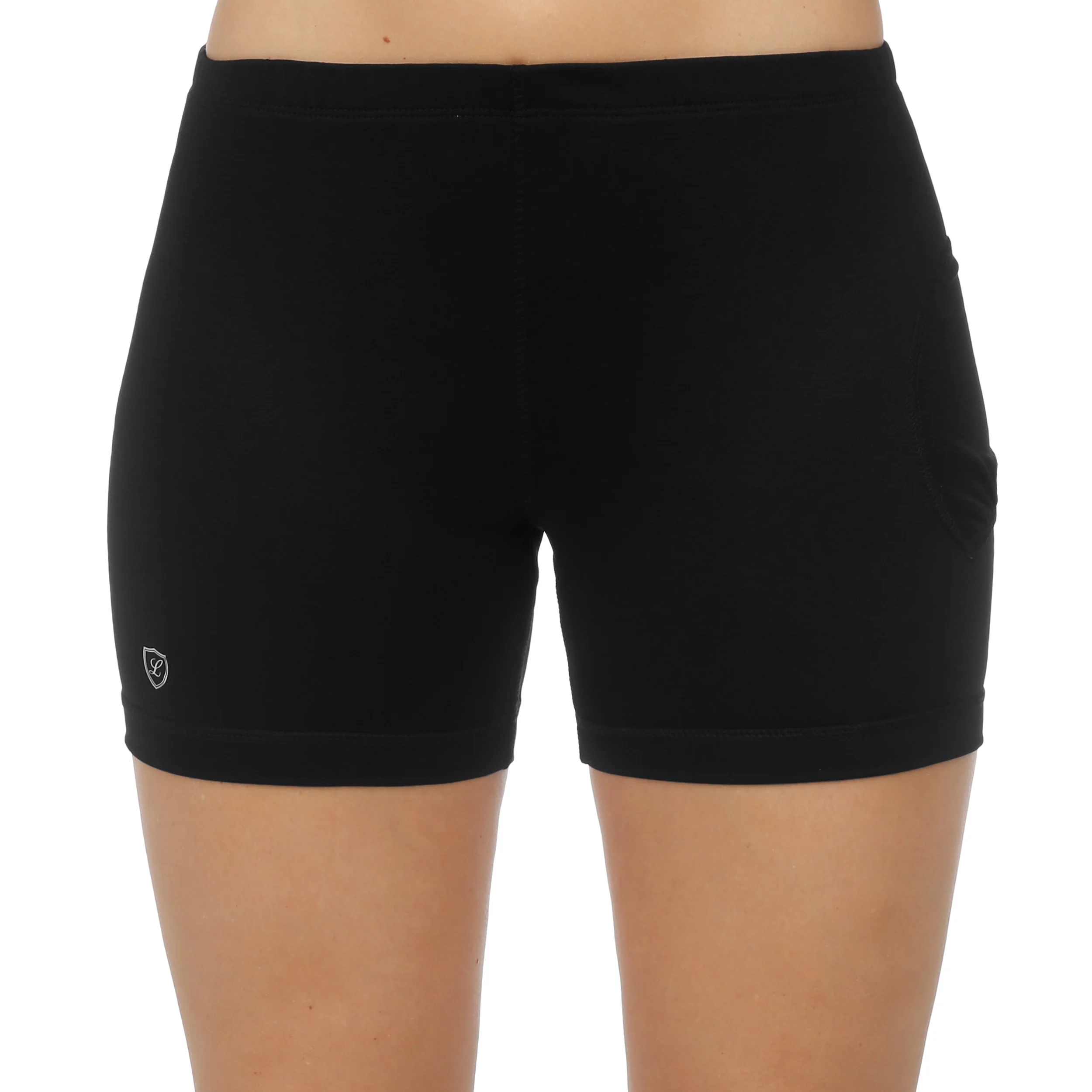 Short avec poche-balles Femmes - noir