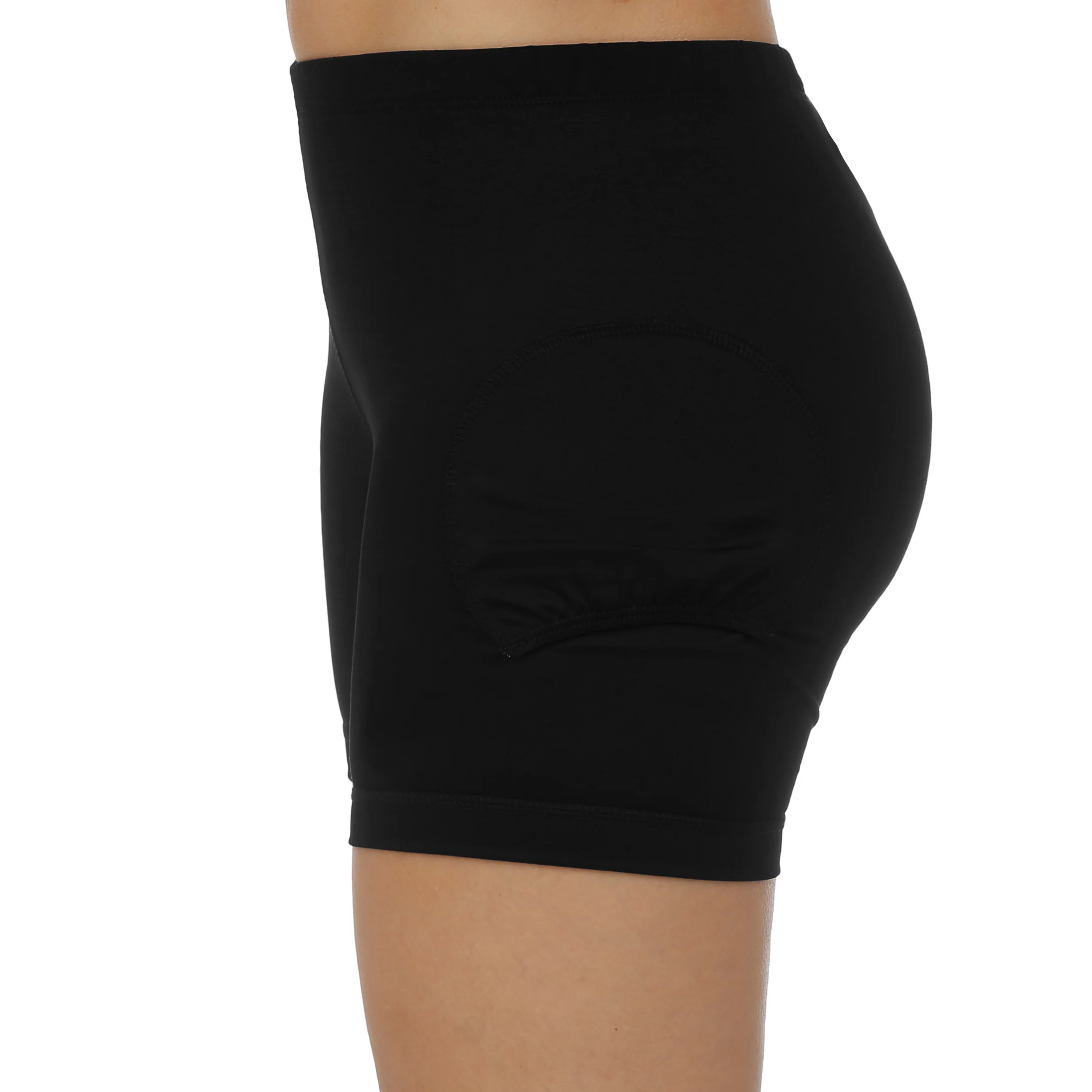 Short avec poche-balles Femmes - noir - Image 3