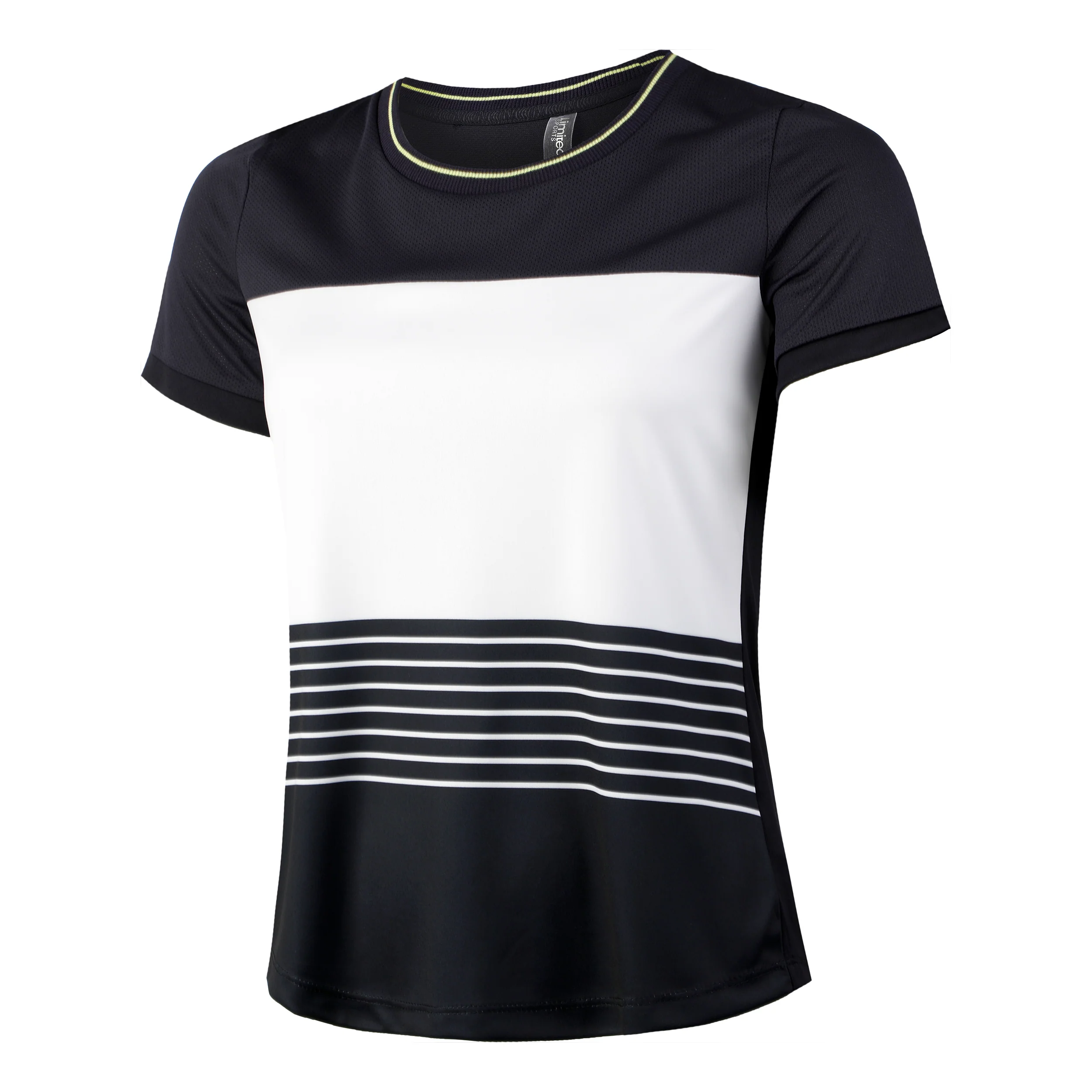 Stripes T-shirt Femmes - bleu, blanc
