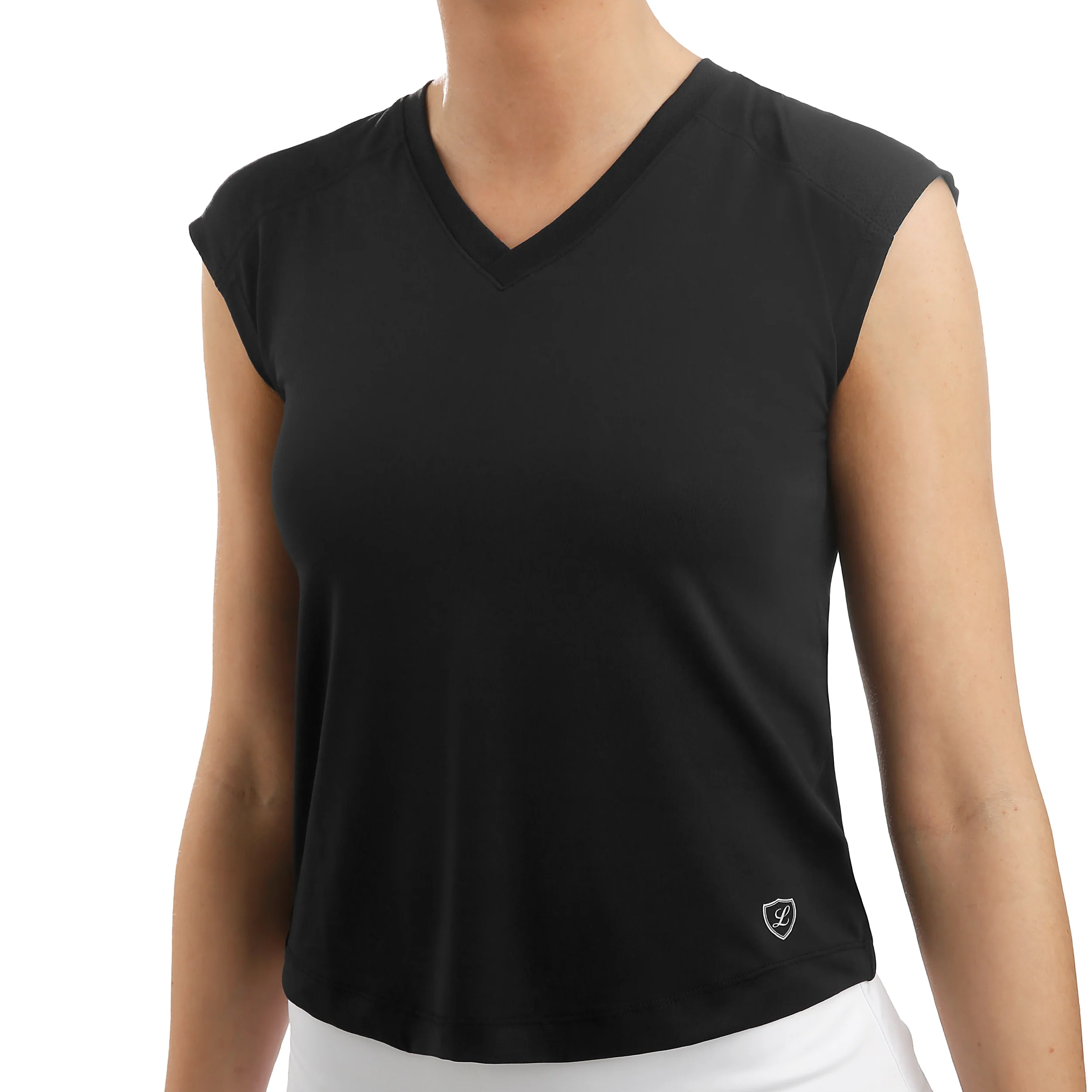 Tiara T-shirt Femmes - noir, blanc - Image 3
