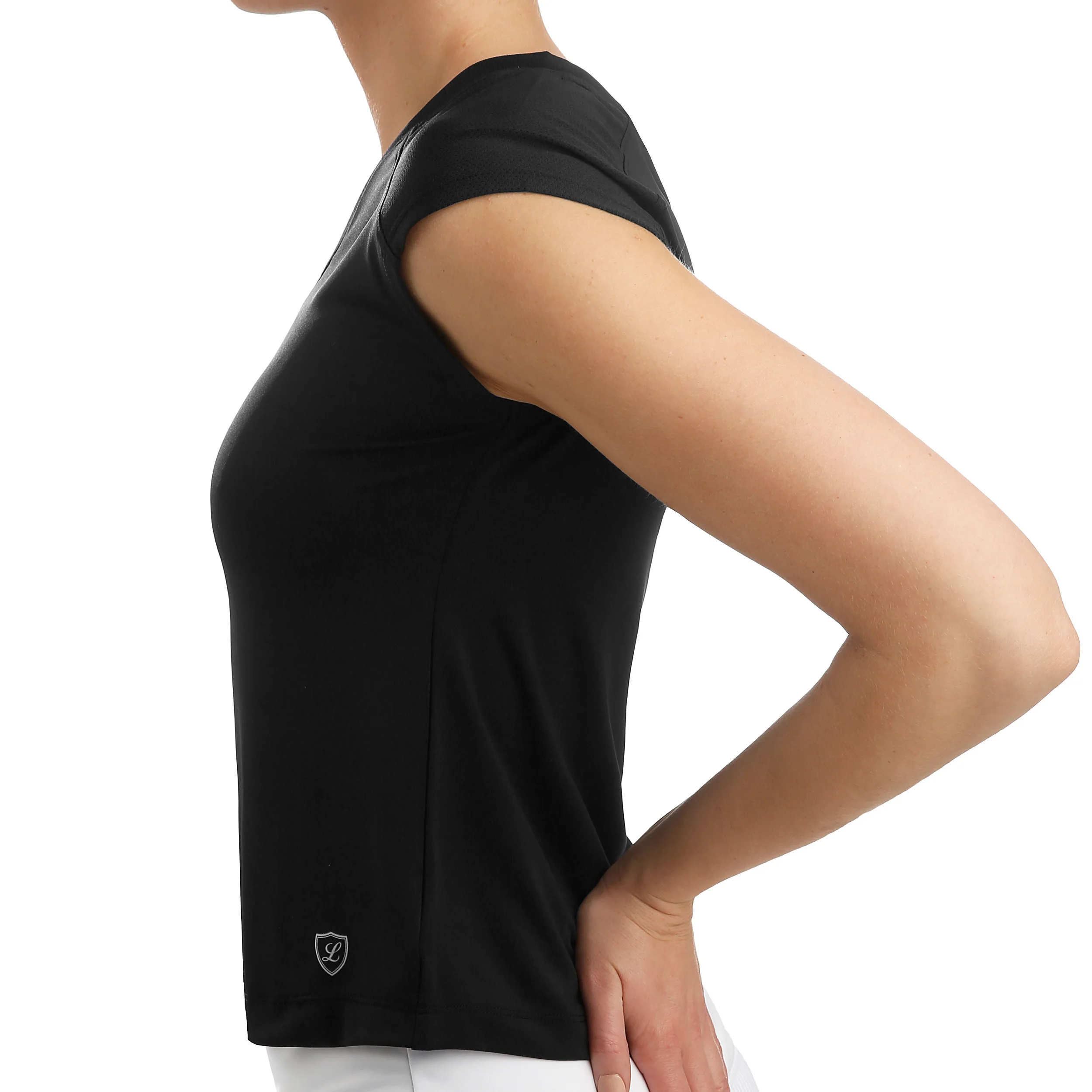 Tiara T-shirt Femmes - noir, blanc - Image 4