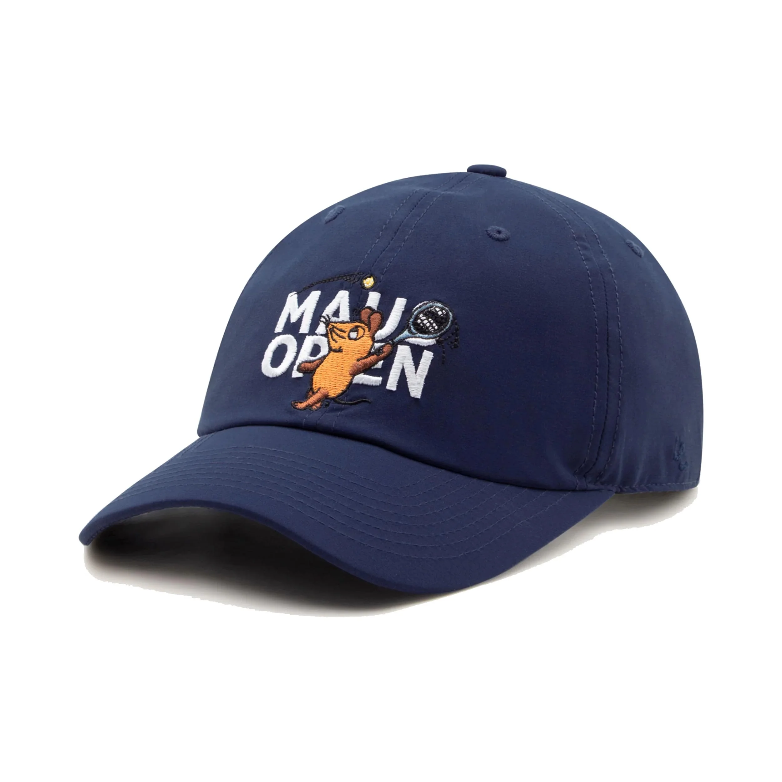 Maus Open – '09 Polo Casquette Unisex - bleu foncé, blanc
