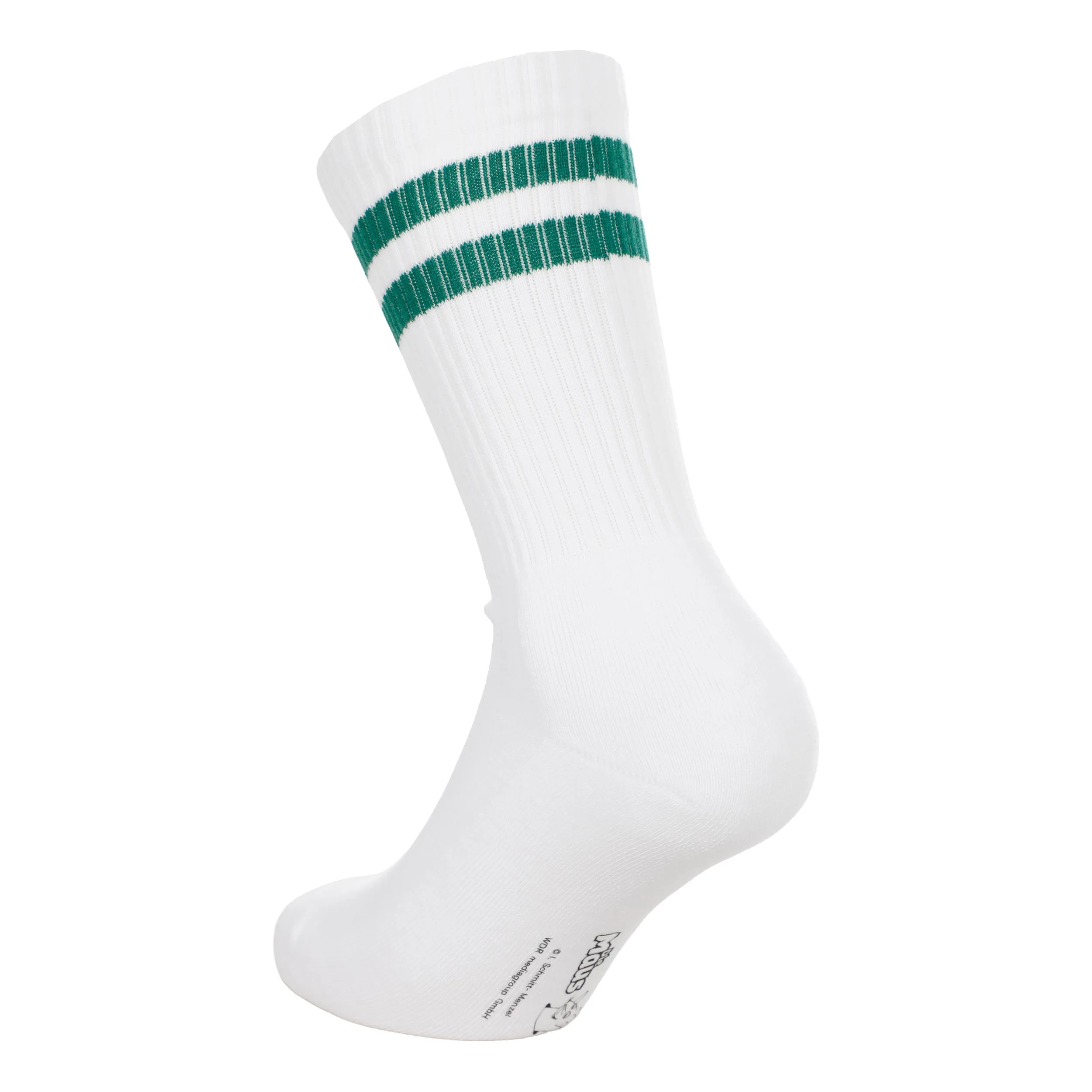 Maus Tennis Chaussettes de sport Unisex - blanc, vert - Image 2