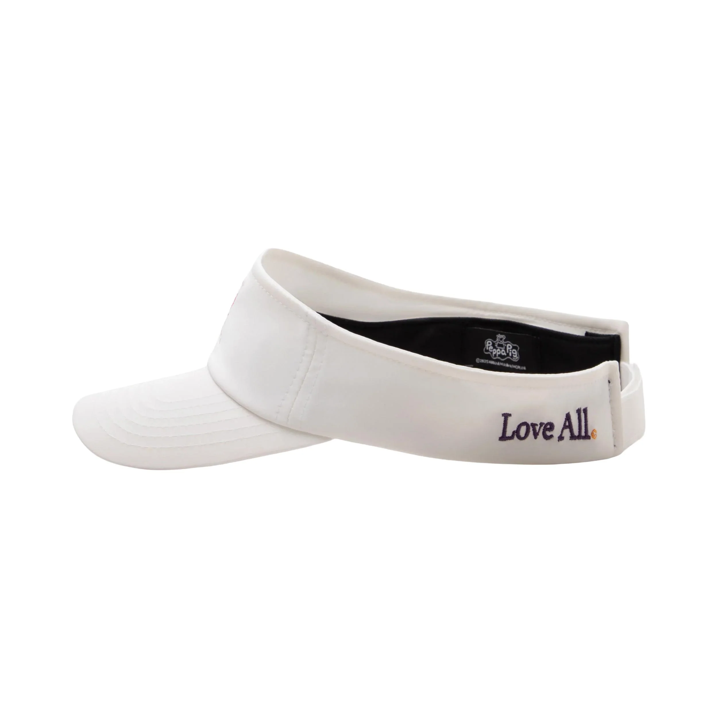 Peppa Pig Love All – '93 Sun Visière Unisex - blanc - Image 4