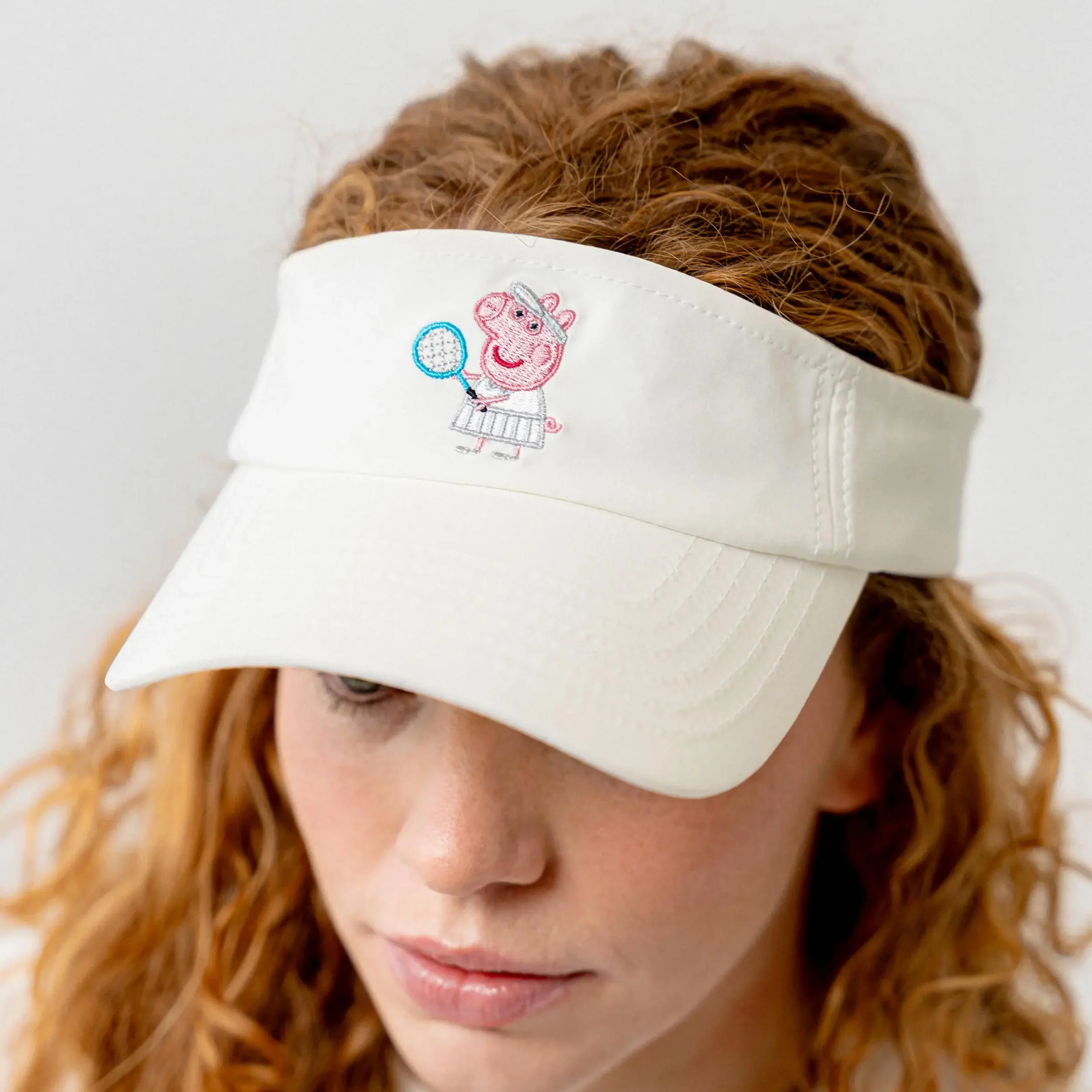 Peppa Pig Love All – '93 Sun Visière Unisex - blanc - Image 7