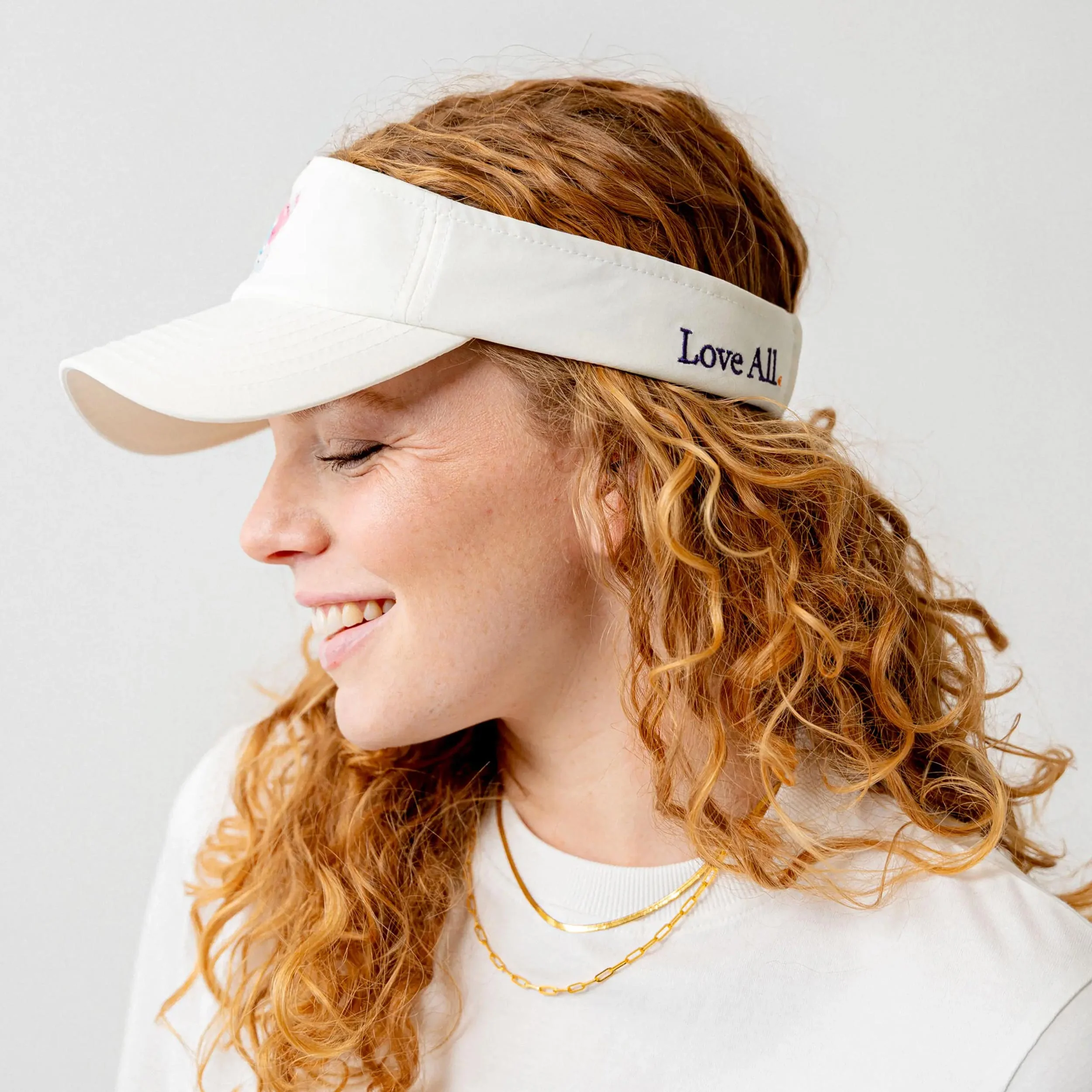 Peppa Pig Love All – '93 Sun Visière Unisex - blanc - Image 8