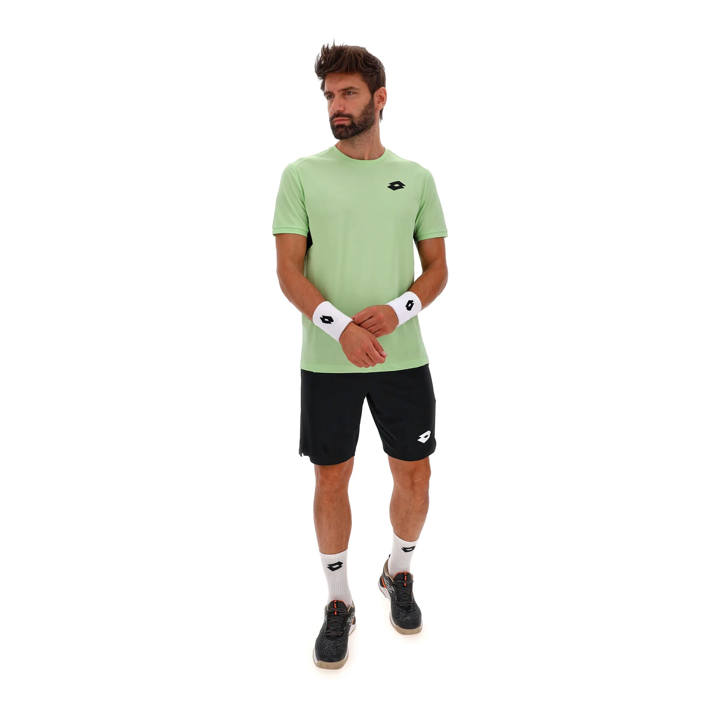 Squadra IV T-shirt Hommes - vert fluo, noir - Image 4