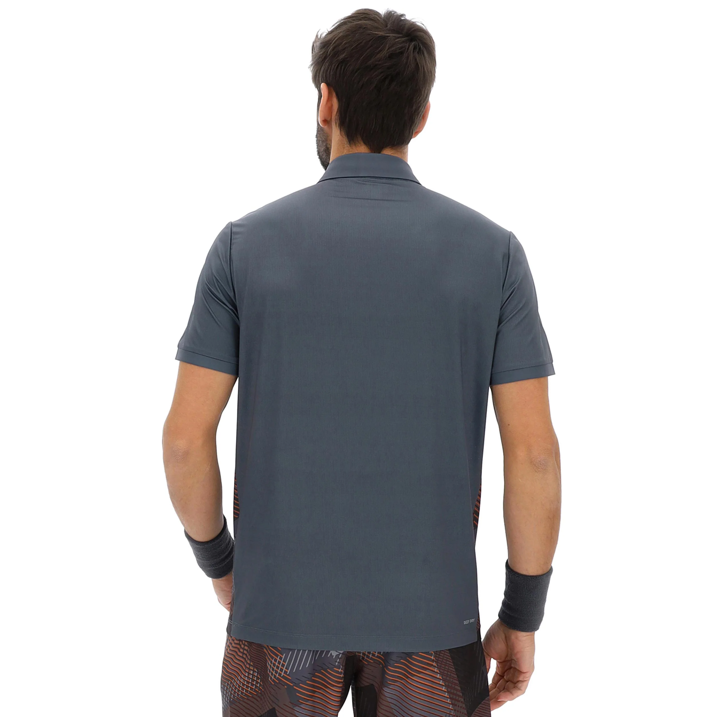 Tech IV Polo Hommes-gris clair - Image 2