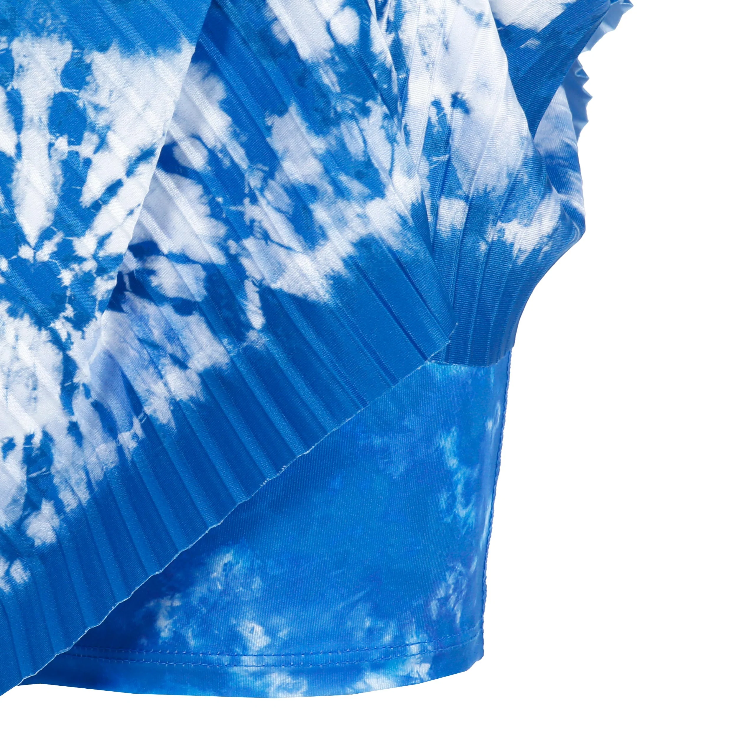 Shibori Wave 14in Jupe Femmes-Bleu,Multicouleur - Image 4
