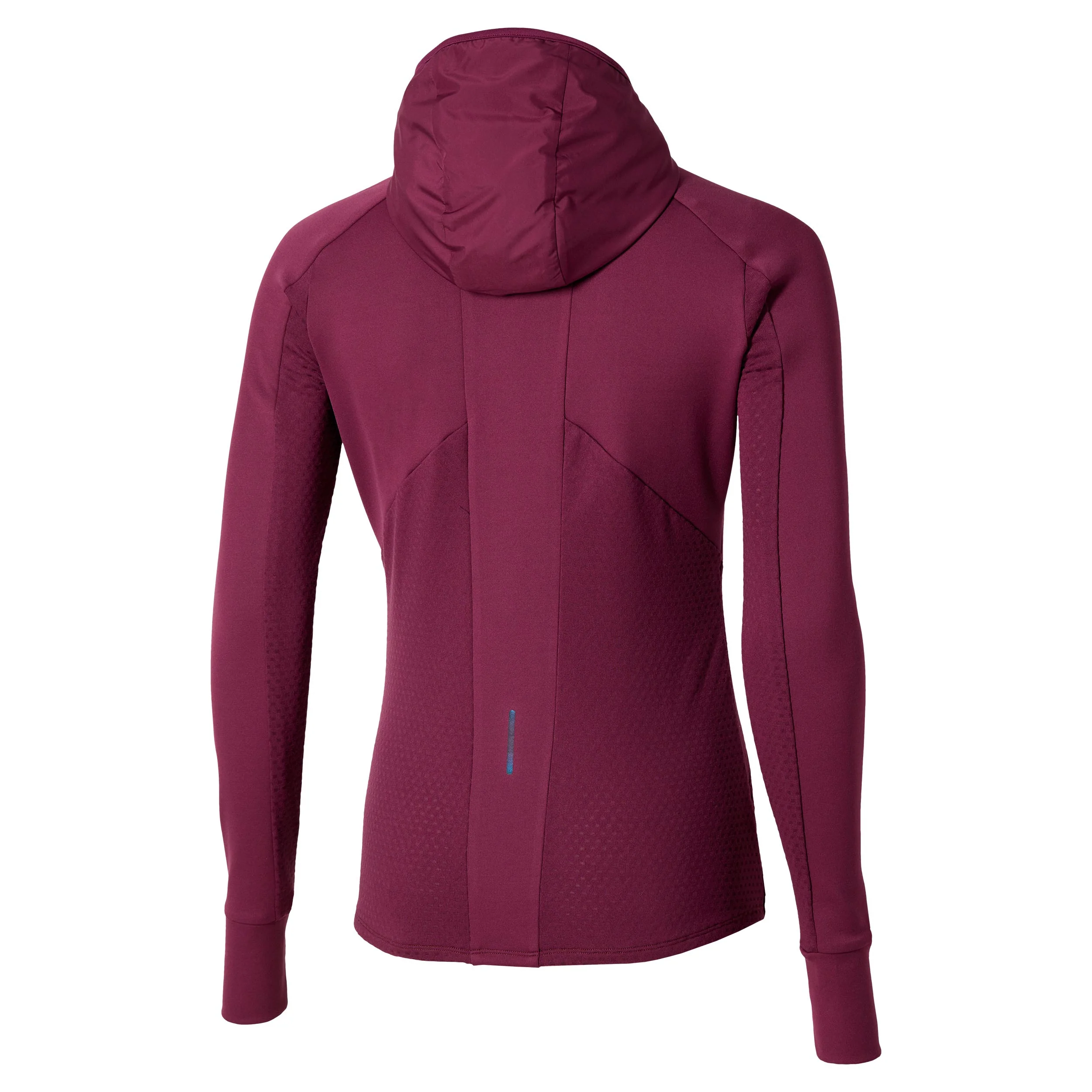 Active Warmalite Hybrid Full Zip Maillot De Course Femmes-Violet - Image 2