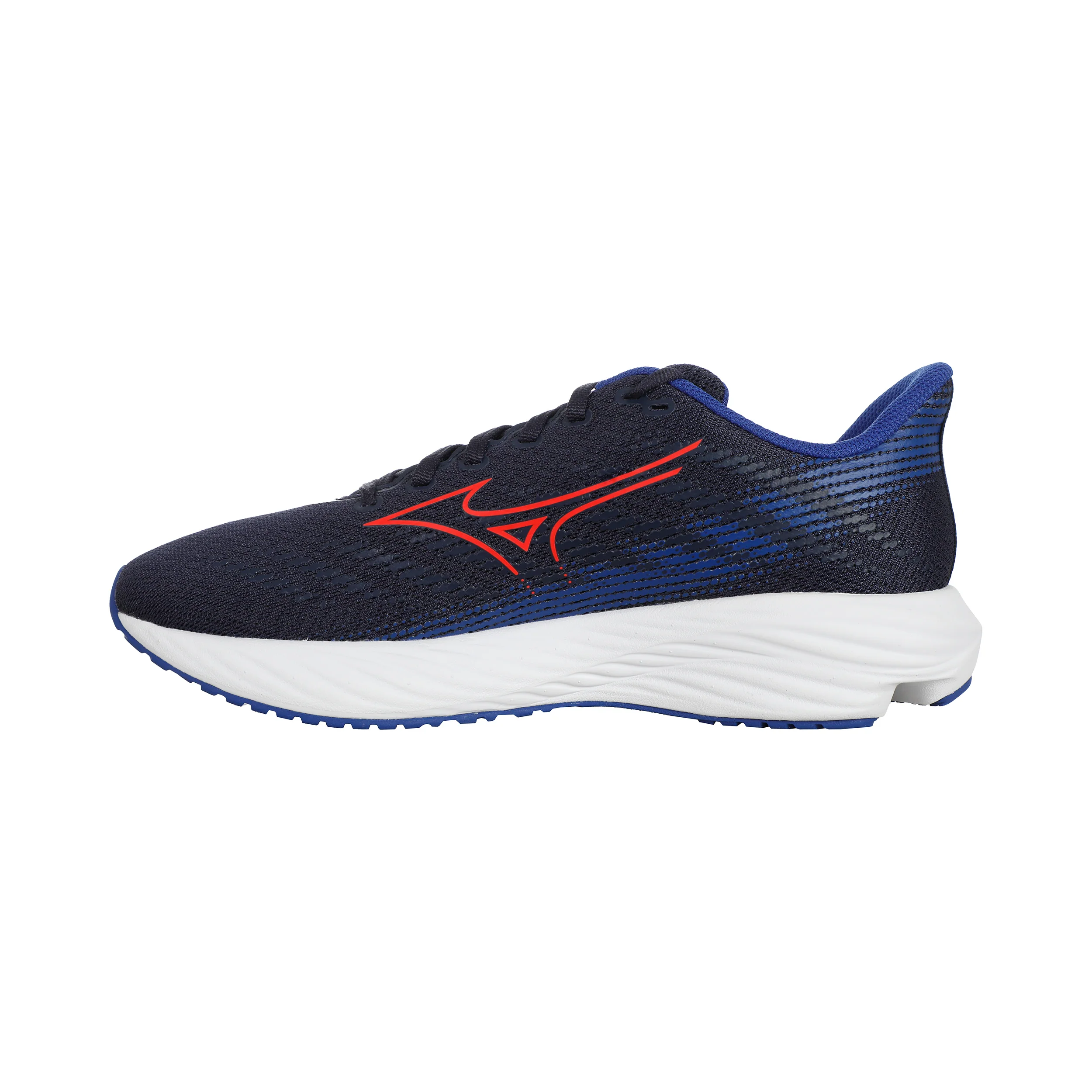Enerzy Rider Jnr Chaussure de running sans stabilisateurs Enfants - bleu foncé, rouge - Image 2
