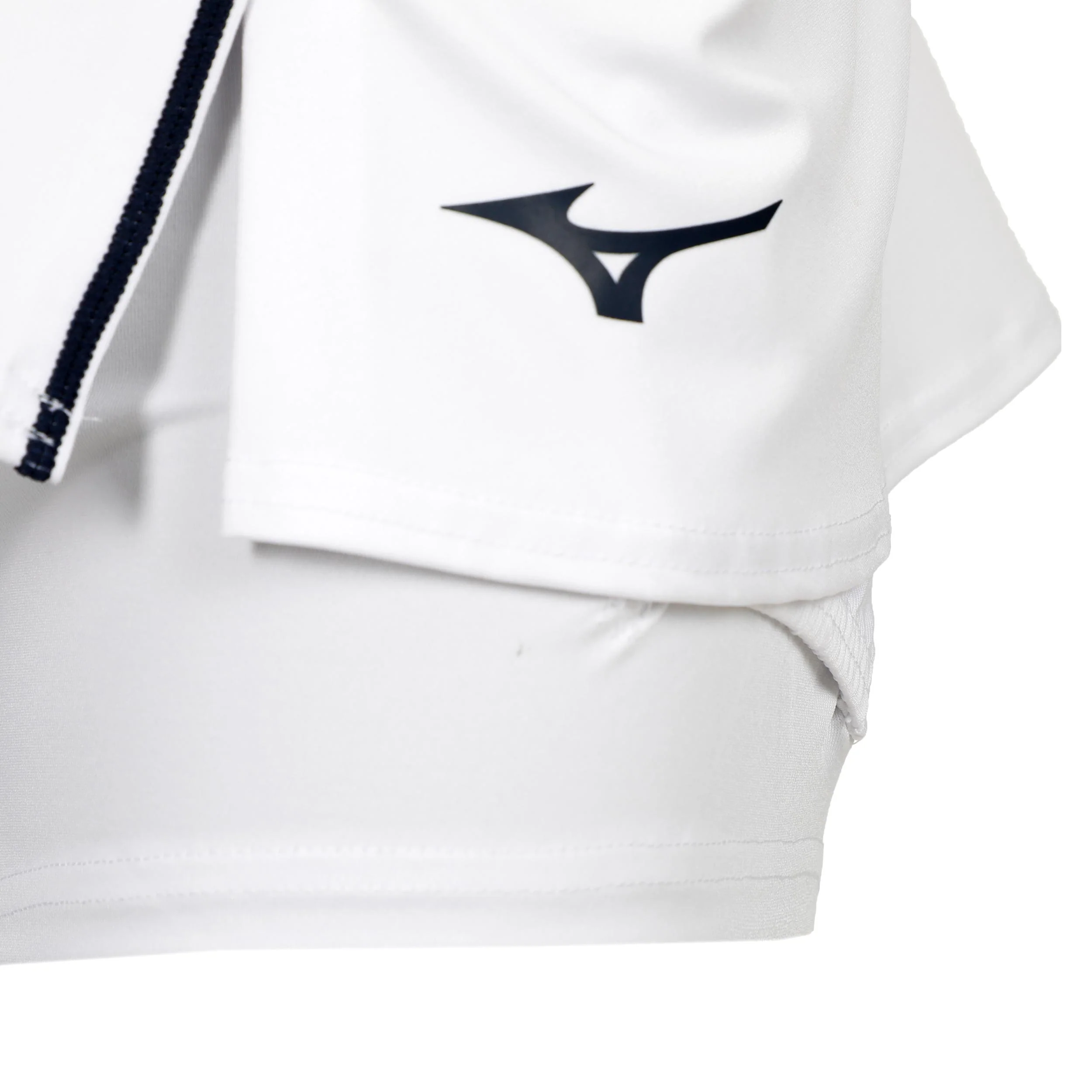 Hex Rect Jupe Femmes-Blanc,Bleu Foncé - Image 4