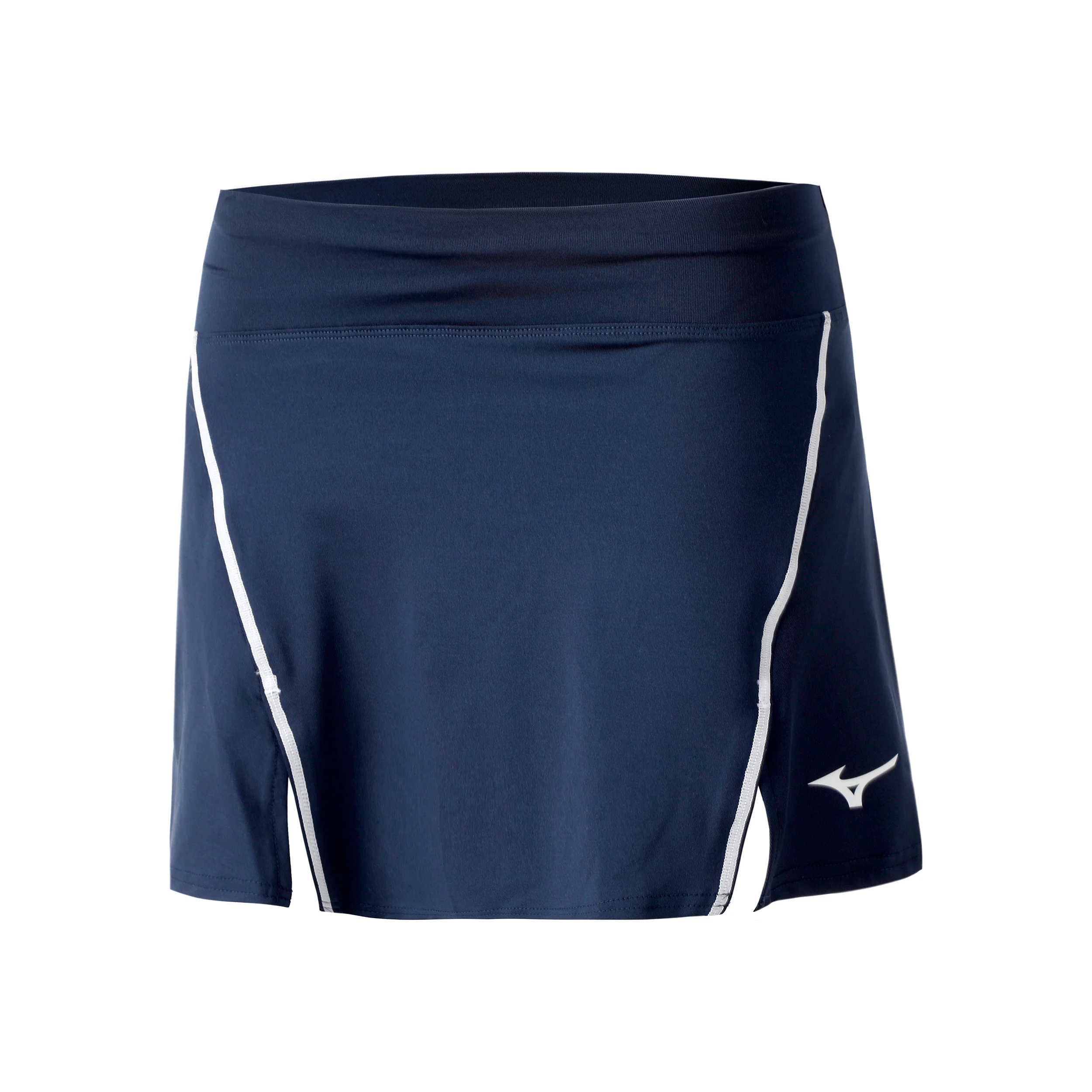 Hex Rect Jupe Femmes-Bleu Foncé,Blanc