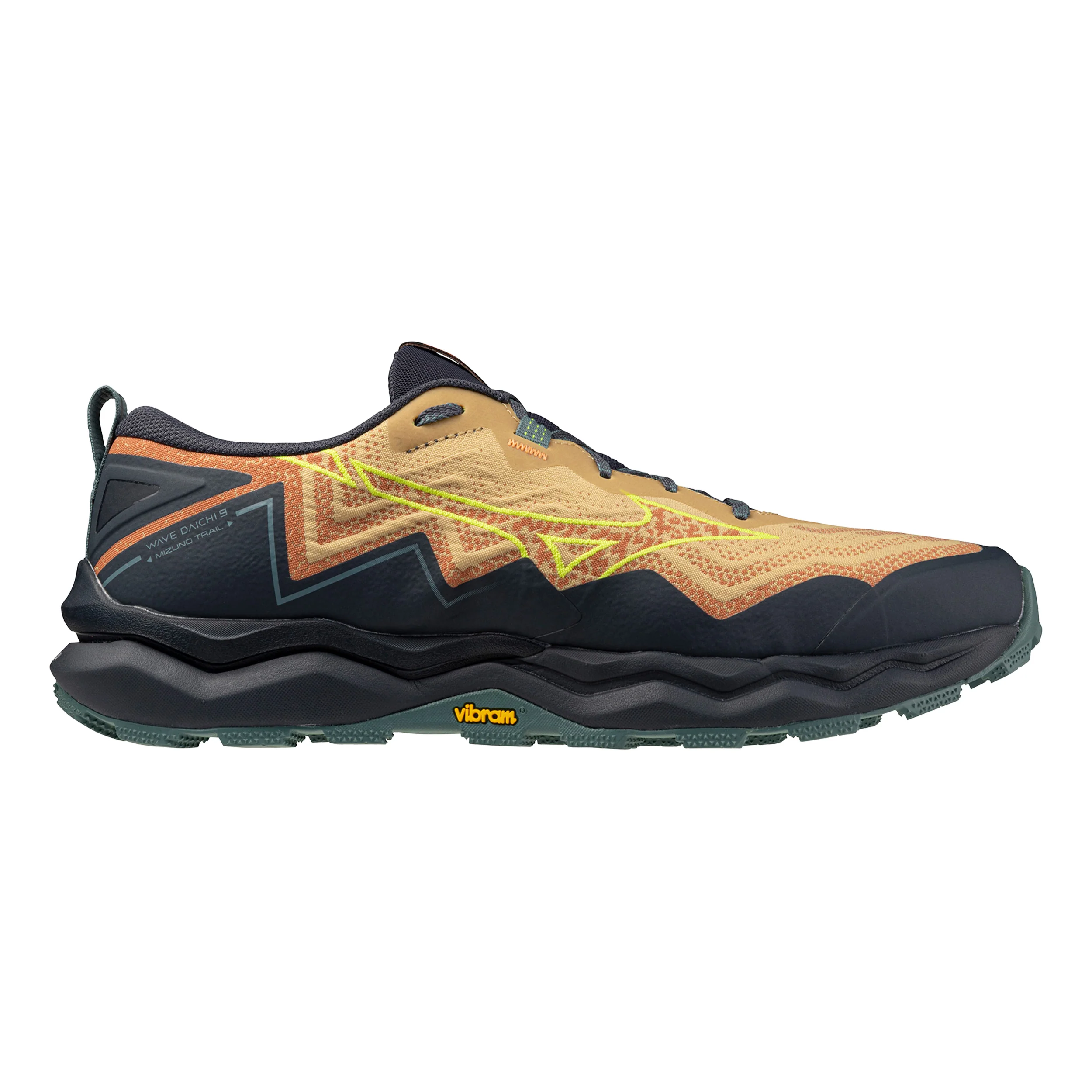 Wave Daichi 9 Chaussure trail Hommes-rouge, jaune