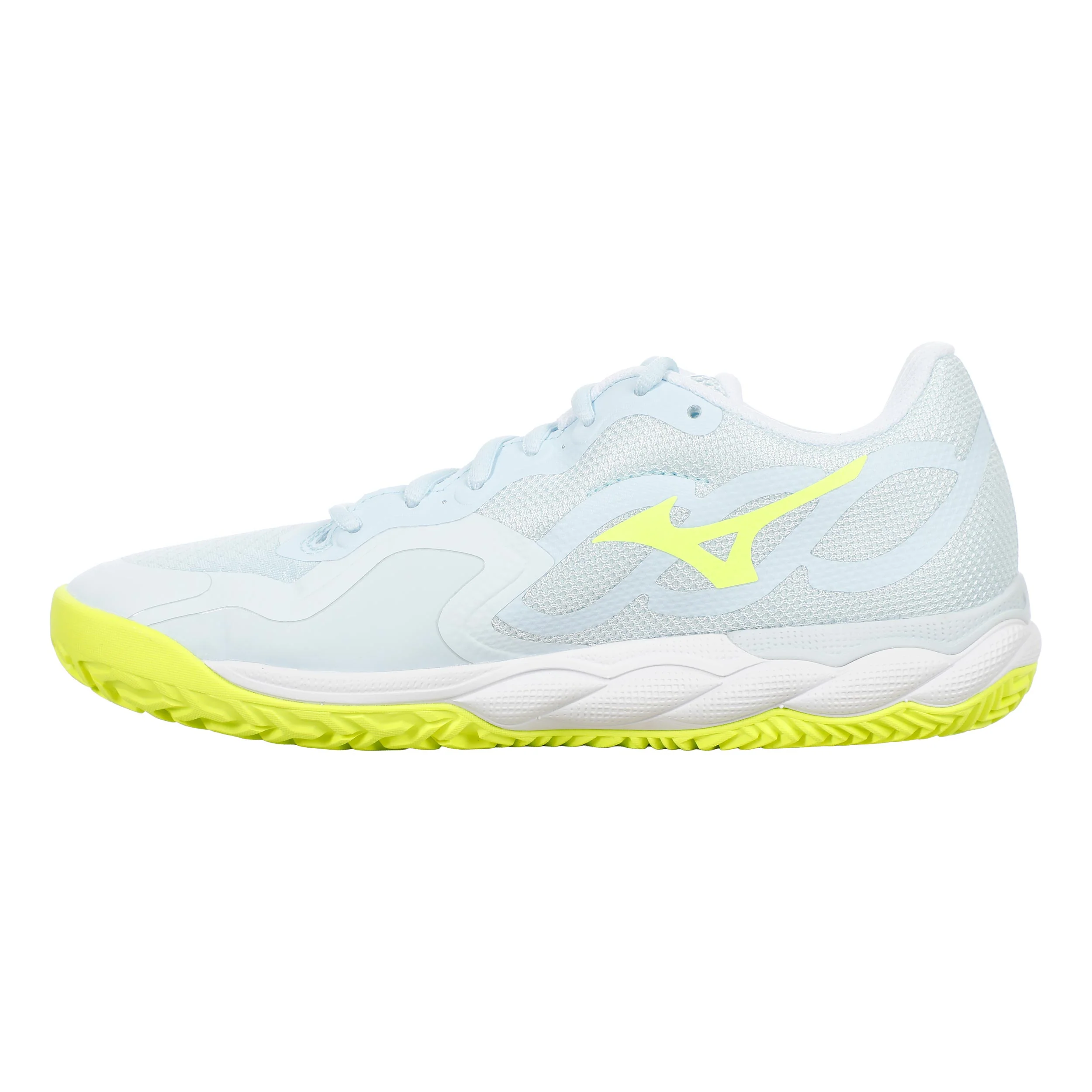 Wave Enforce Court Chaussure terre battue Femmes - blanc, bleu clair - Image 2