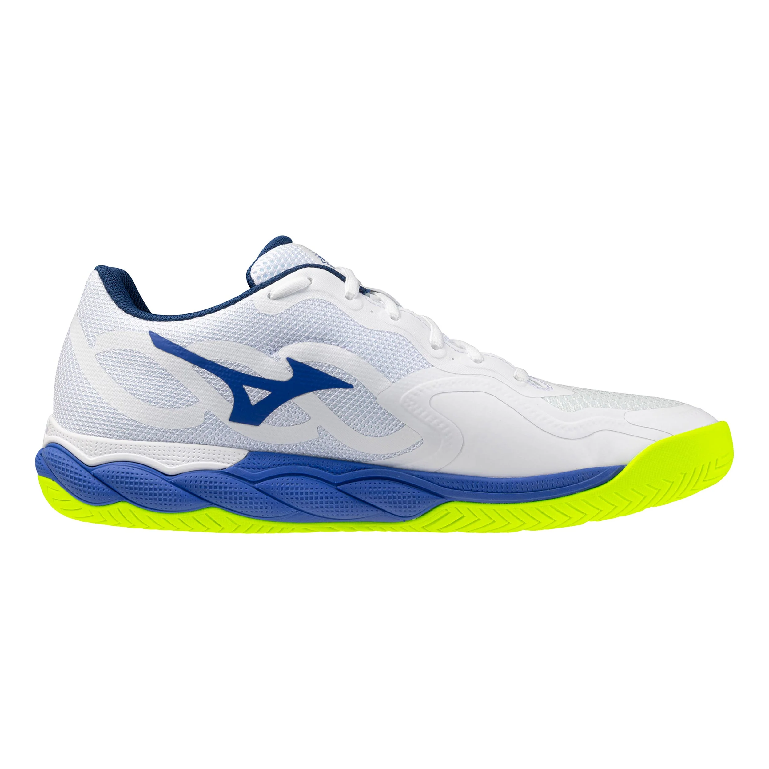 Wave Enforce Court Chaussures toutes surfaces Hommes - blanc, bleu cobalt - Image 2