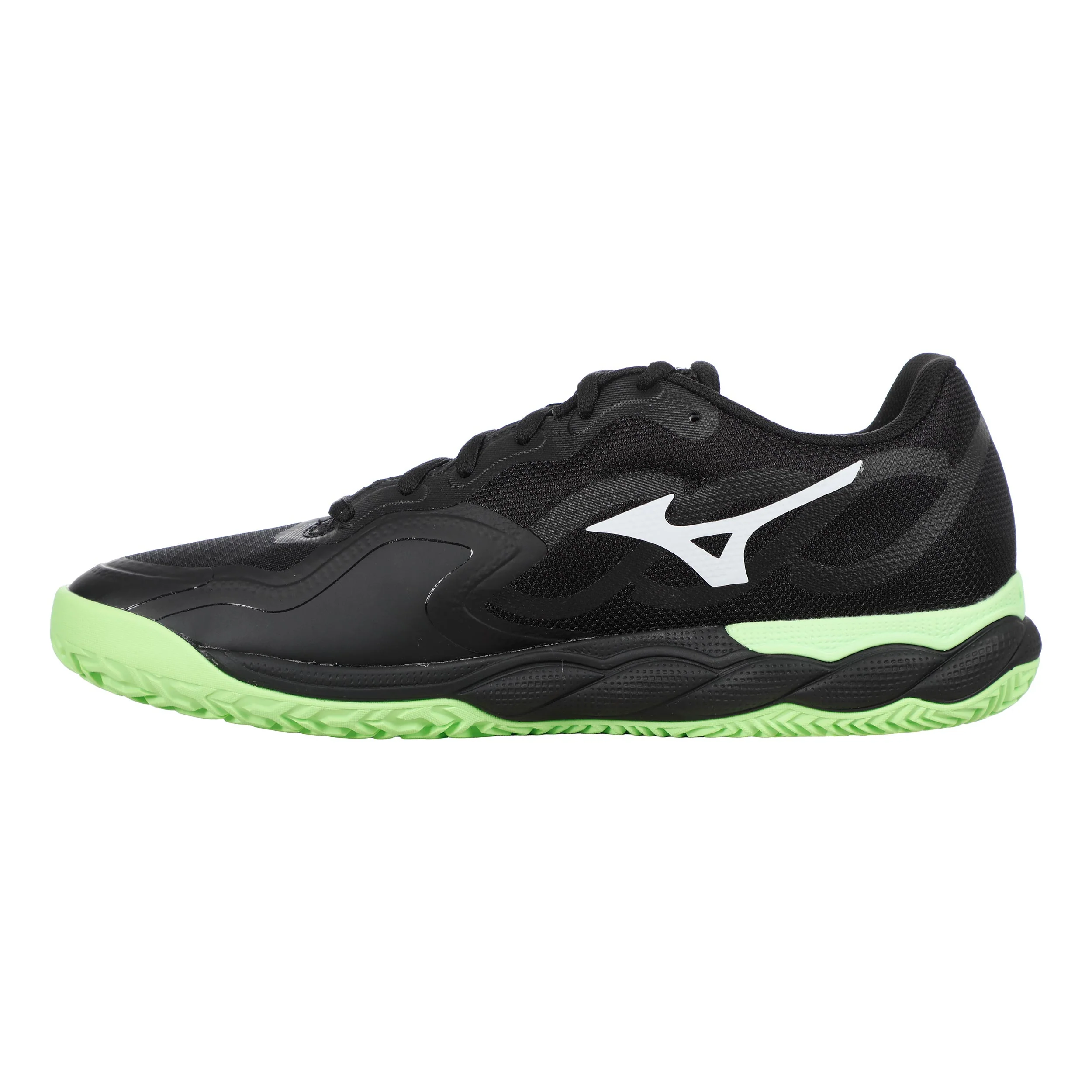 WAVE ENFORCE COURT PADEL Chaussures padel Hommes-noir, vert fluo - Image 2