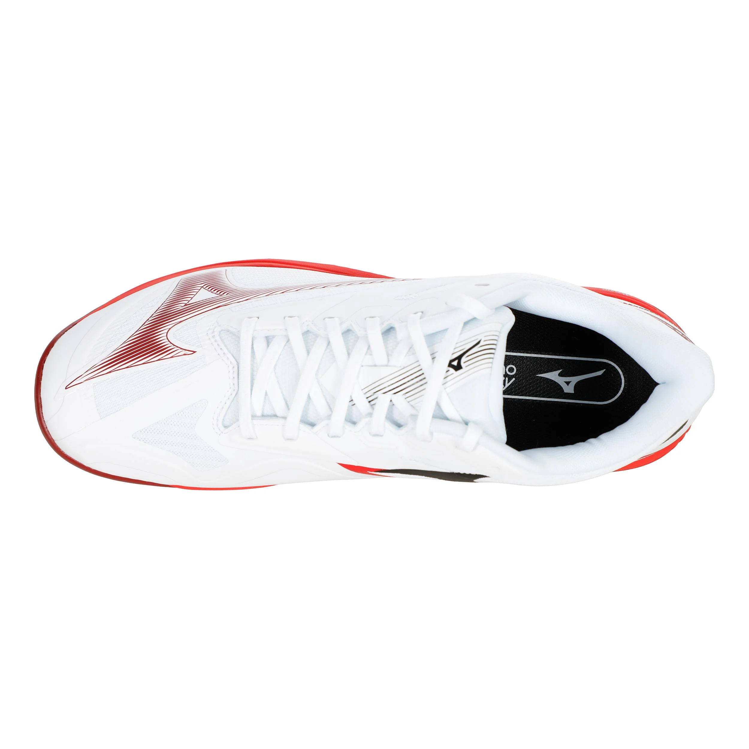 Wave Exceed Court Chaussure terre battue Hommes - blanc, rouge - Image 3