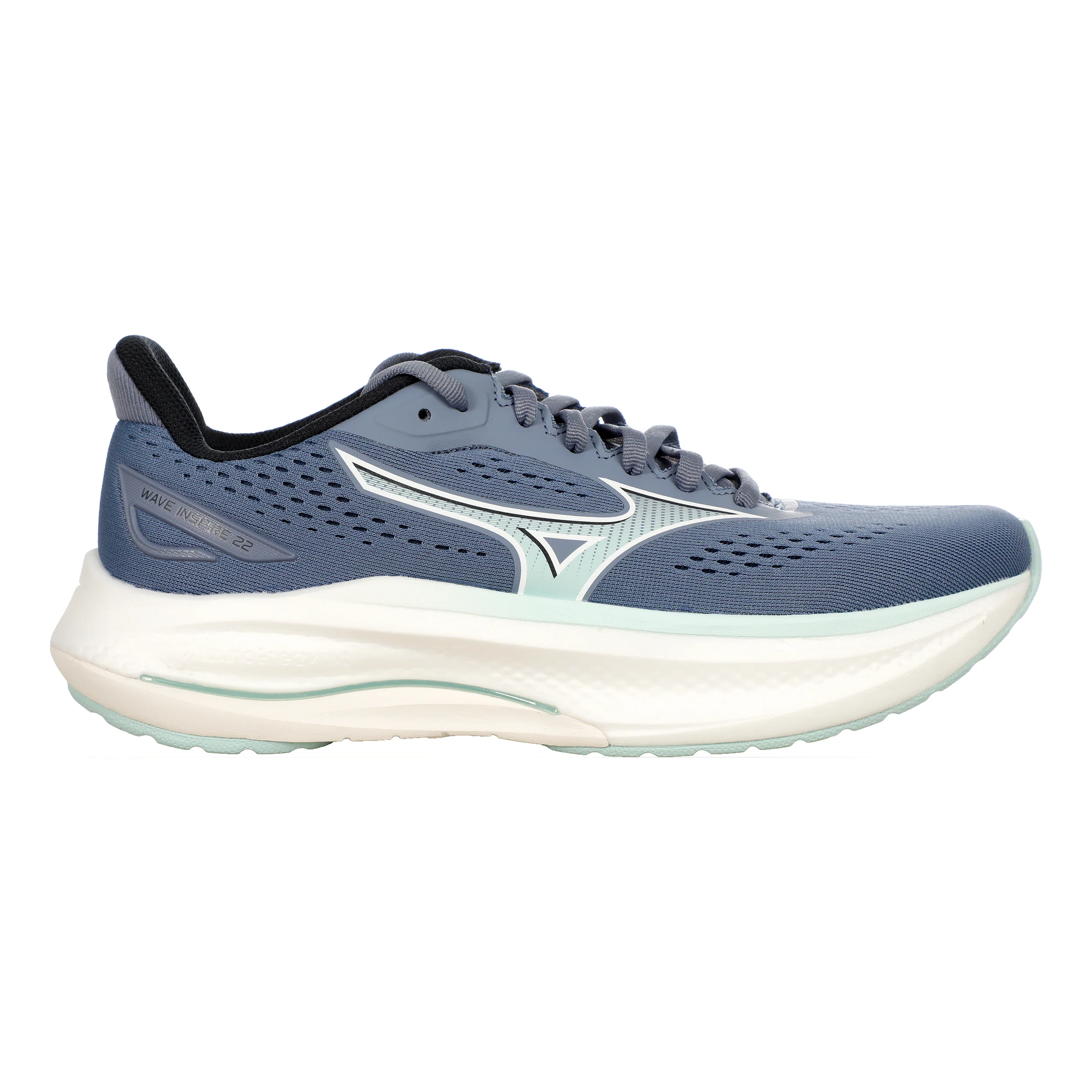 Wave Inspire 22 Chaussure de running avec stabilisateurs Femmes - bleu gris, menthe