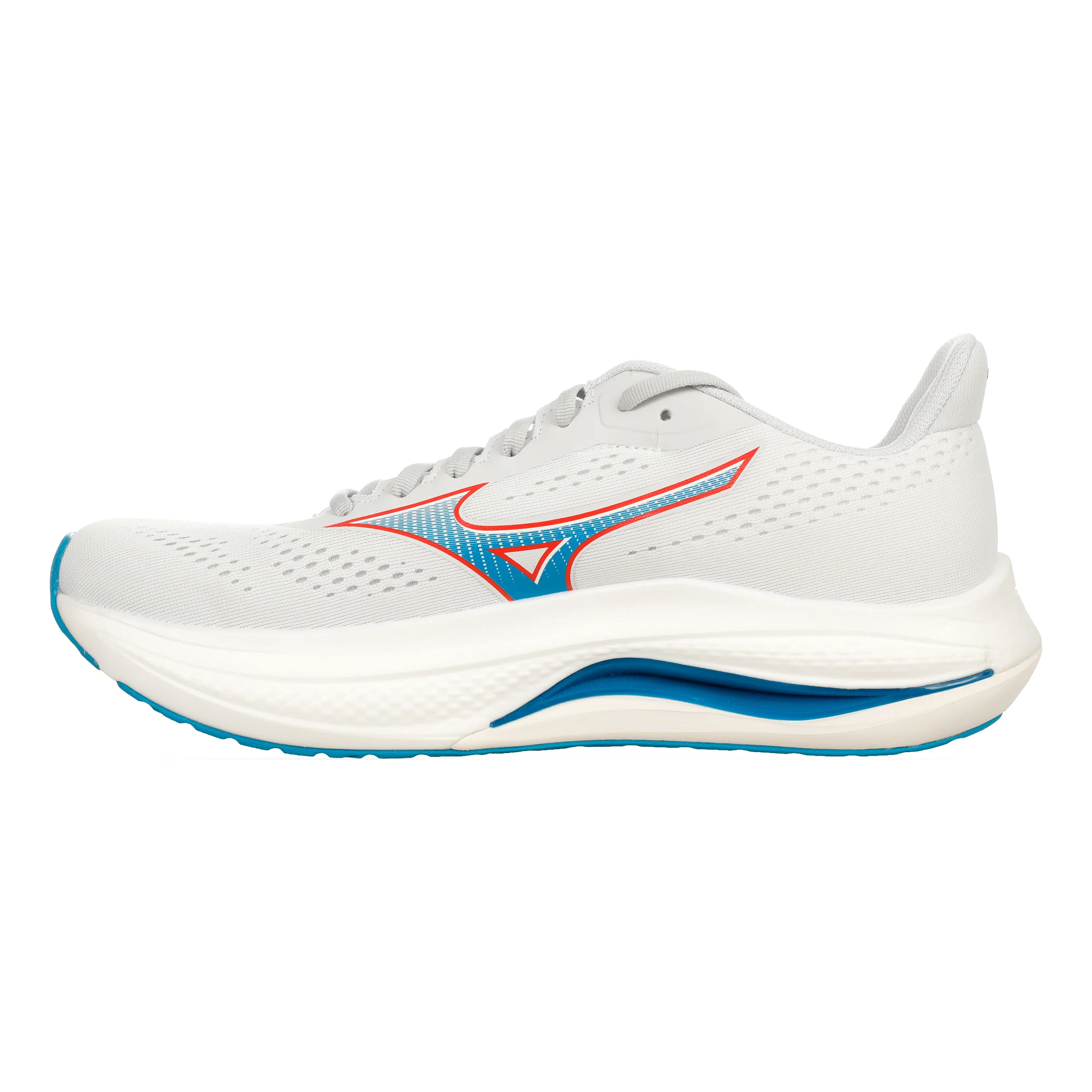 Wave Inspire 22 Chaussure de running avec stabilisateurs Hommes - crème, bleu - Image 2