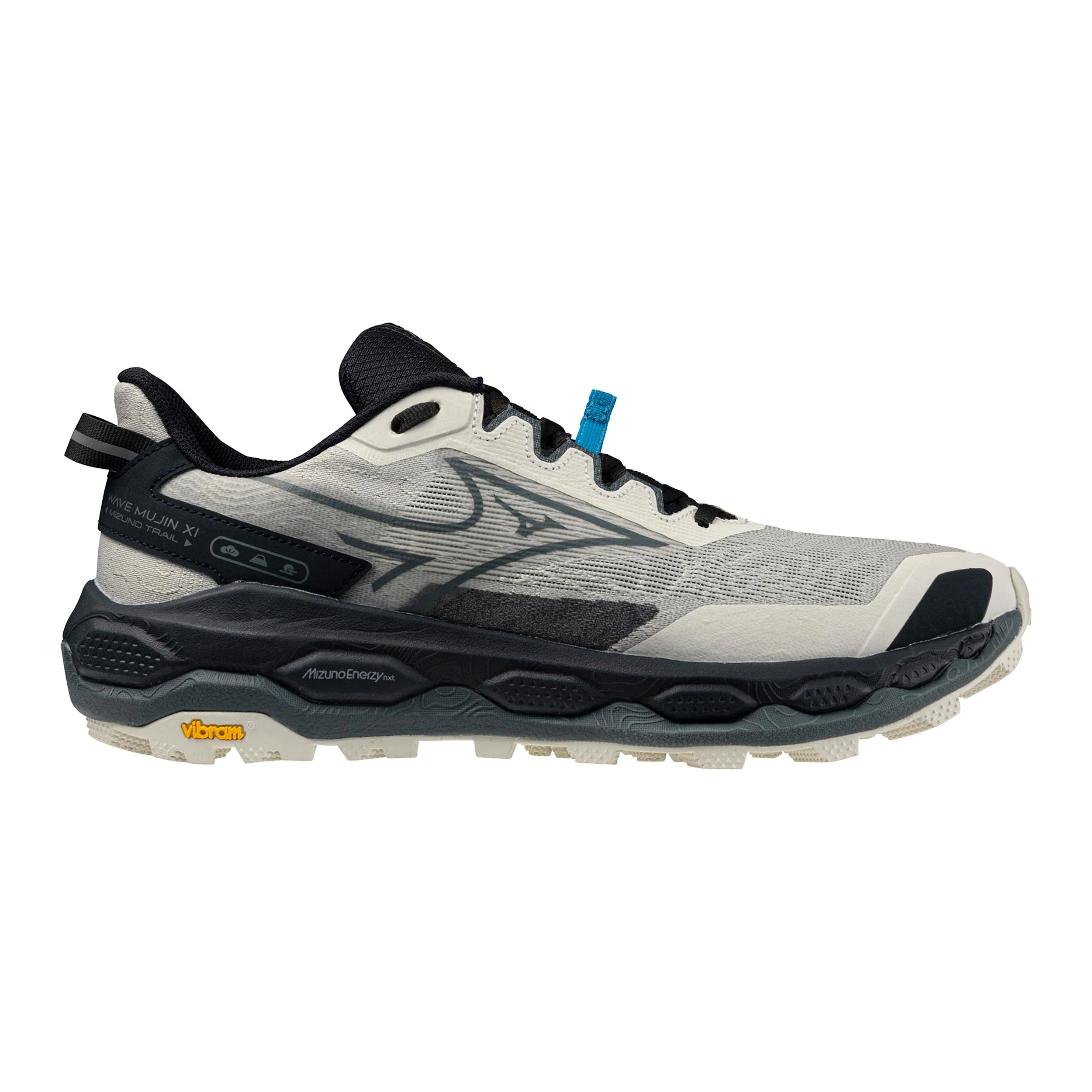 Wave Mujin 11 Chaussure trail Hommes - crème, bleu petrol