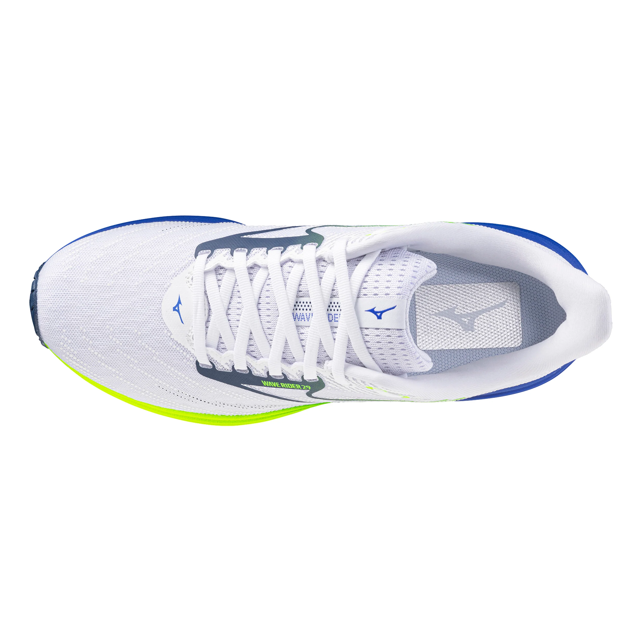 Wave Rider 29 Chaussure de running sans stabilisateurs Hommes-blanc, bleu - Image 3