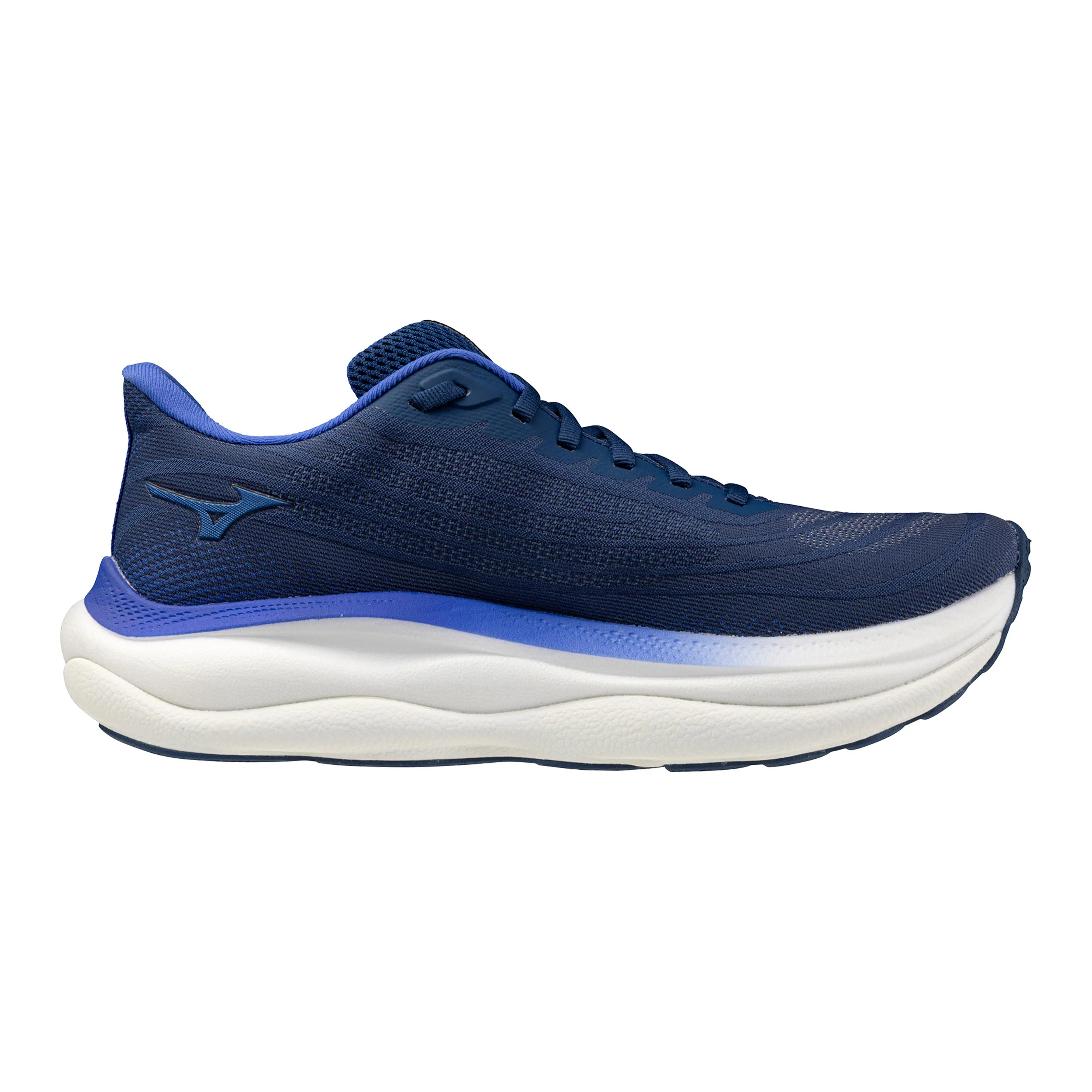 Wave Sky 9 Chaussure de running sans stabilisateurs Hommes - bleu foncé, jaunes fluo - Image 2