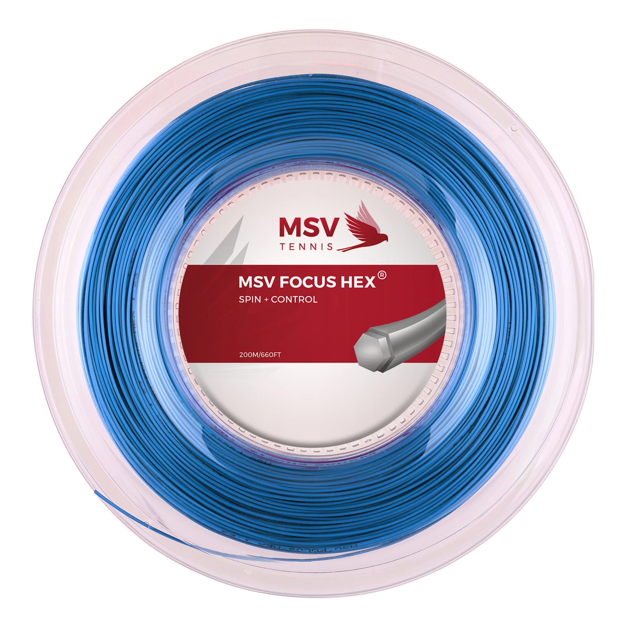 Focus-HEX Bobine Cordage 200m-Bleu
