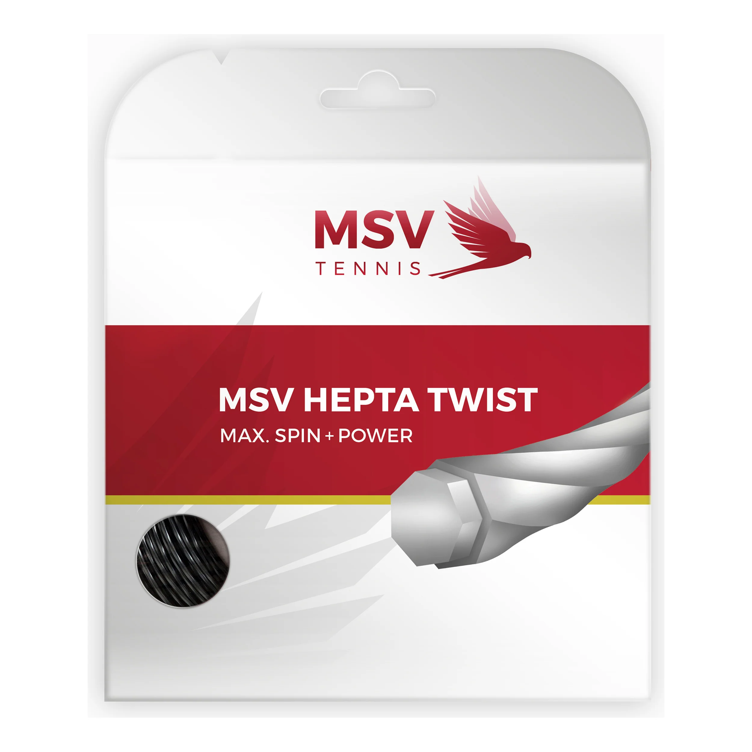 Hepta-Twist Cordage En Garniture 12m-Noir