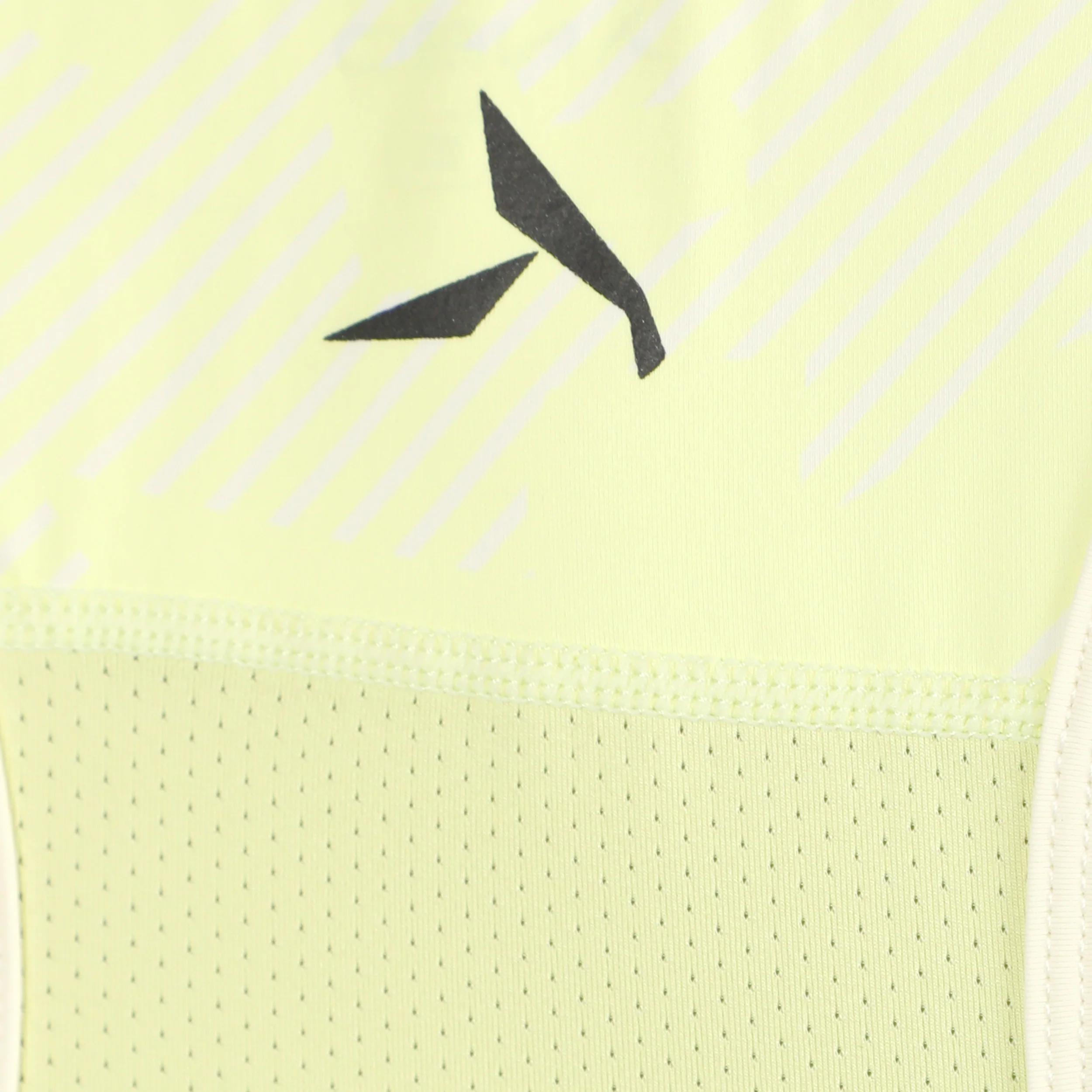 Feel the Vybe AOP Maillot de course Femmes-jaune lemon - Image 4