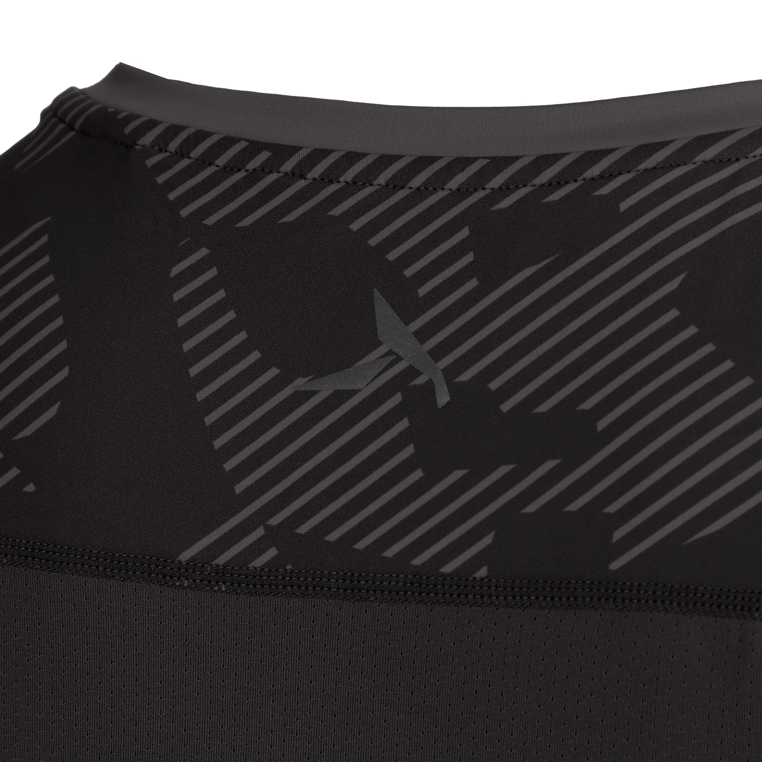 Feel the Vybe AOP Maillot de course Hommes-noir - Image 4