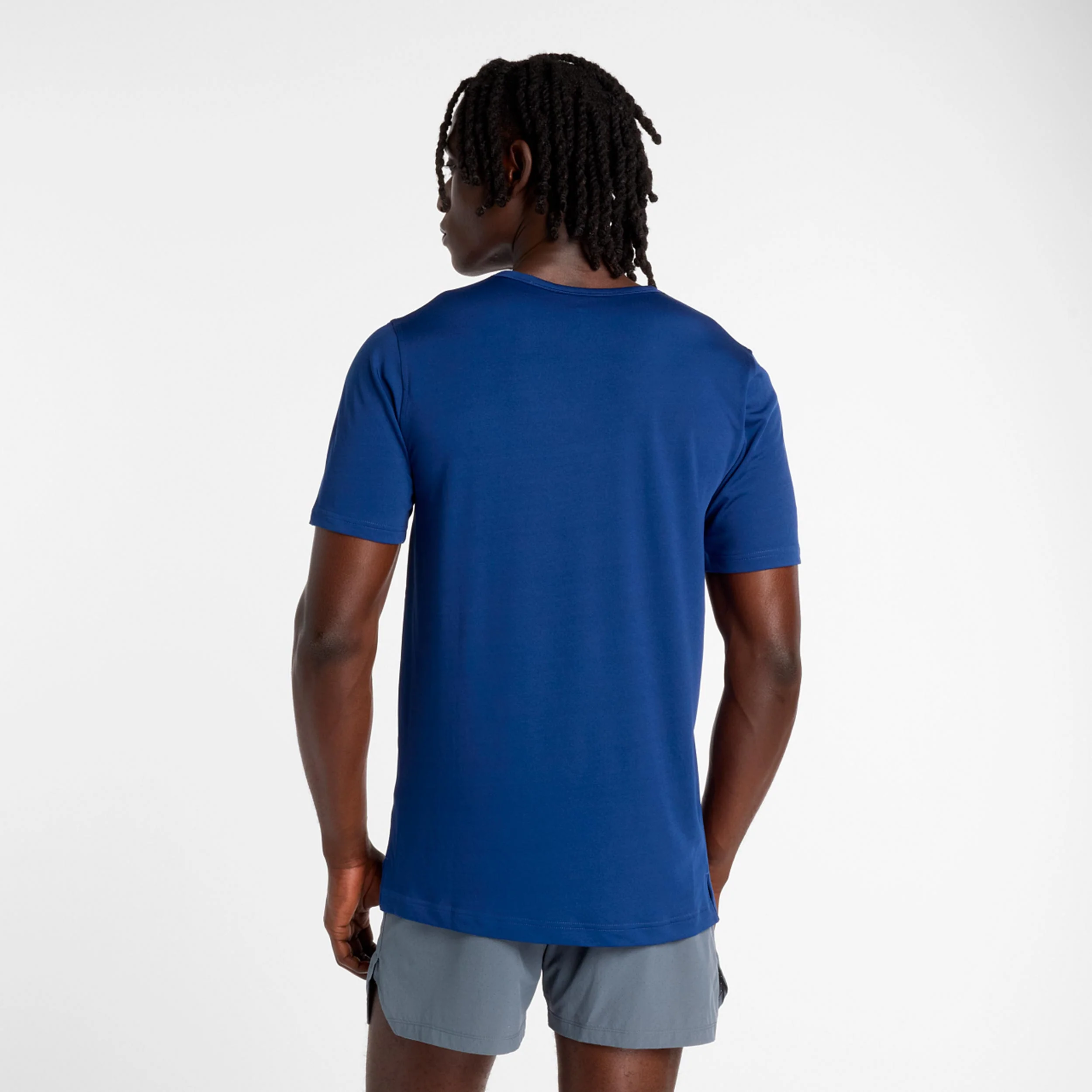 Sport Essentials Utility T-shirt Hommes-bleu, blanc - Image 2