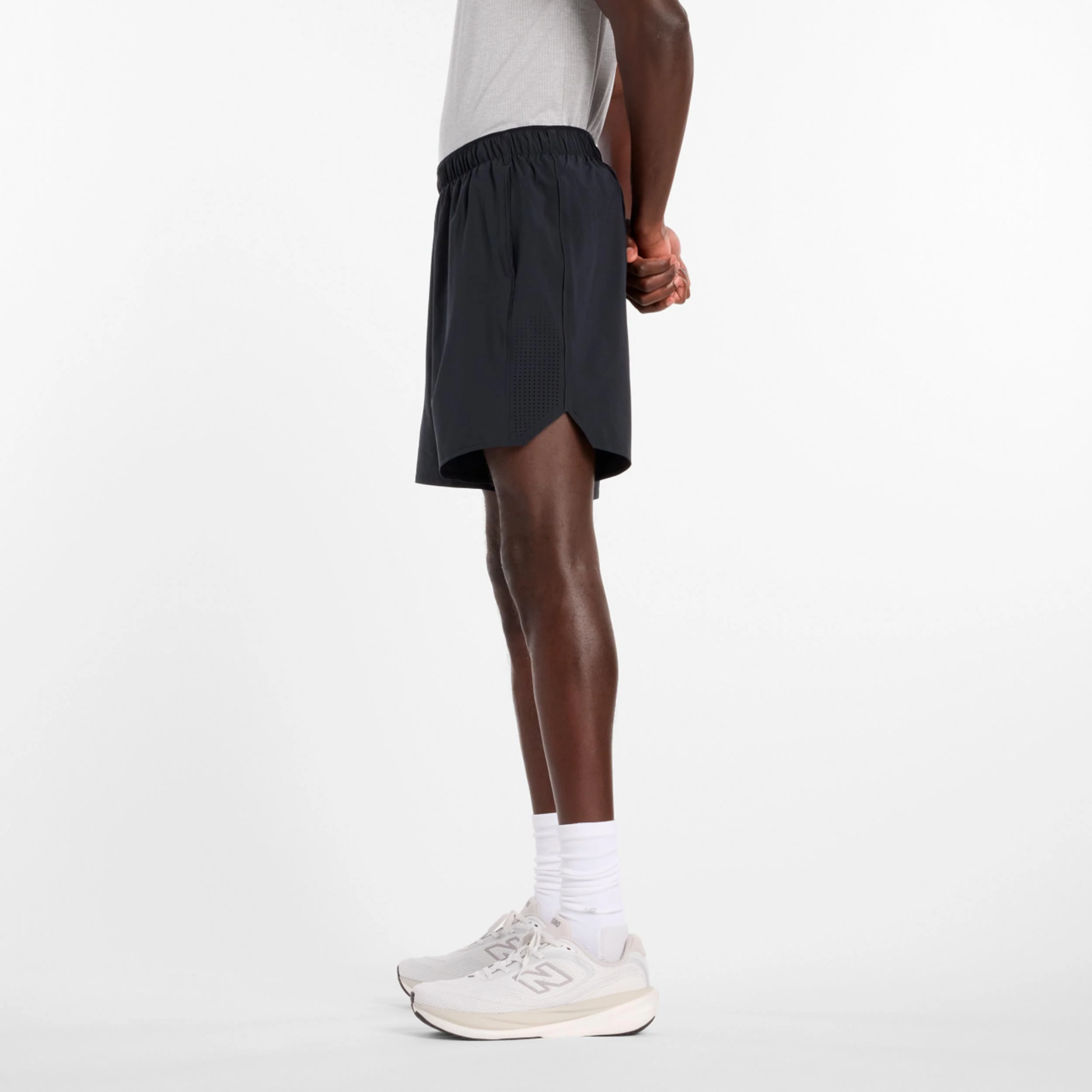 Tournament Shorts Hommes-noir, blanc - Image 3